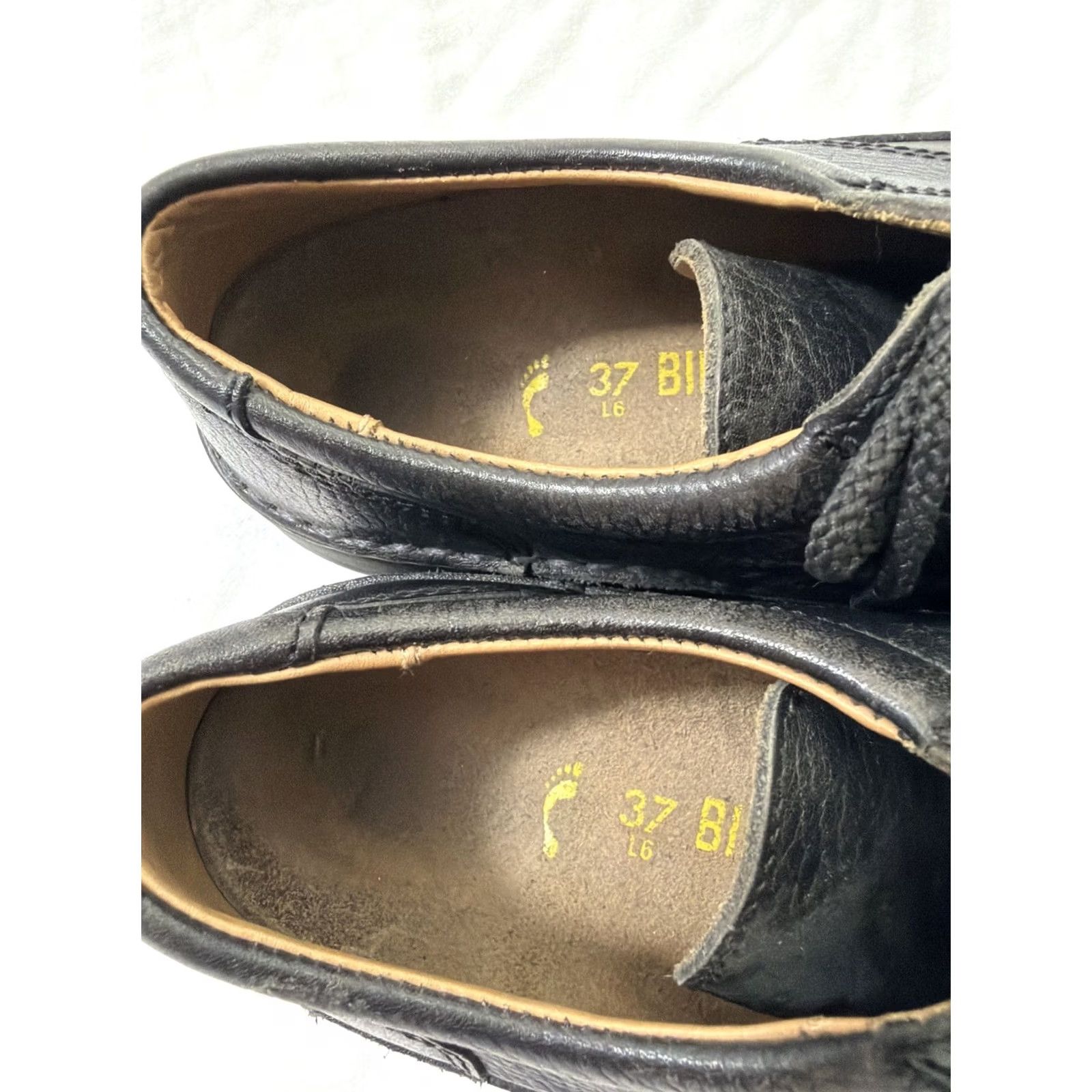 Birkenstock Birkenstock Womens Fisherman Lace Up Flats Black Leather 6 37 Shoes Sandal Adults Womens Size US 6 / IT 36 - 6 Thumbnail