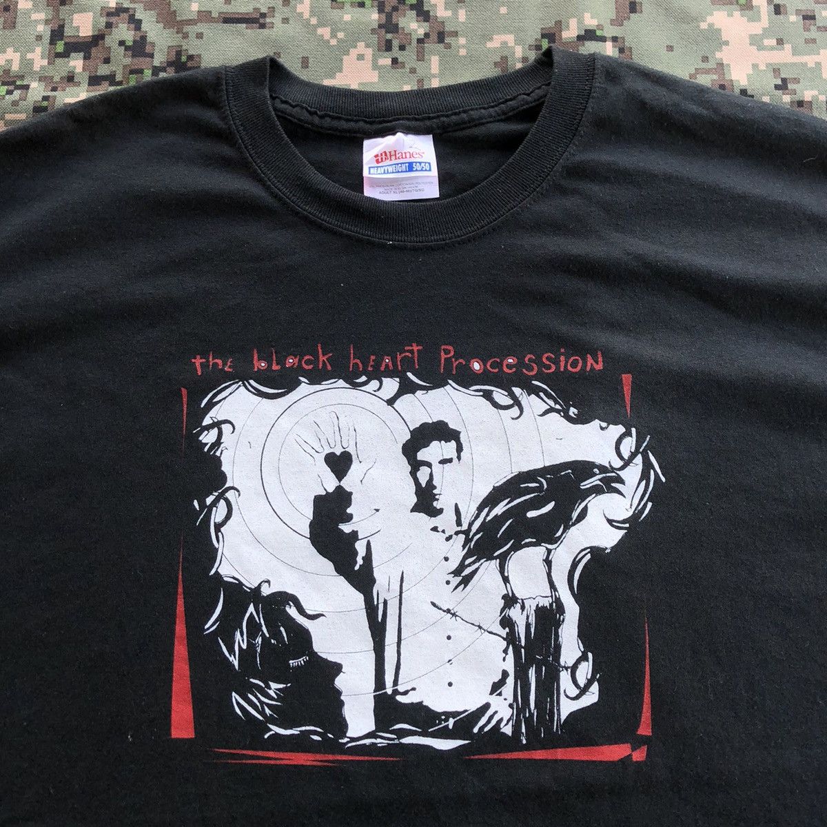 Band Tees × Vintage Vtg The Black Heart Procession The Sleep Album Arts Tshirt Size US XL / EU 56 / 4 - 1 Thumbnail