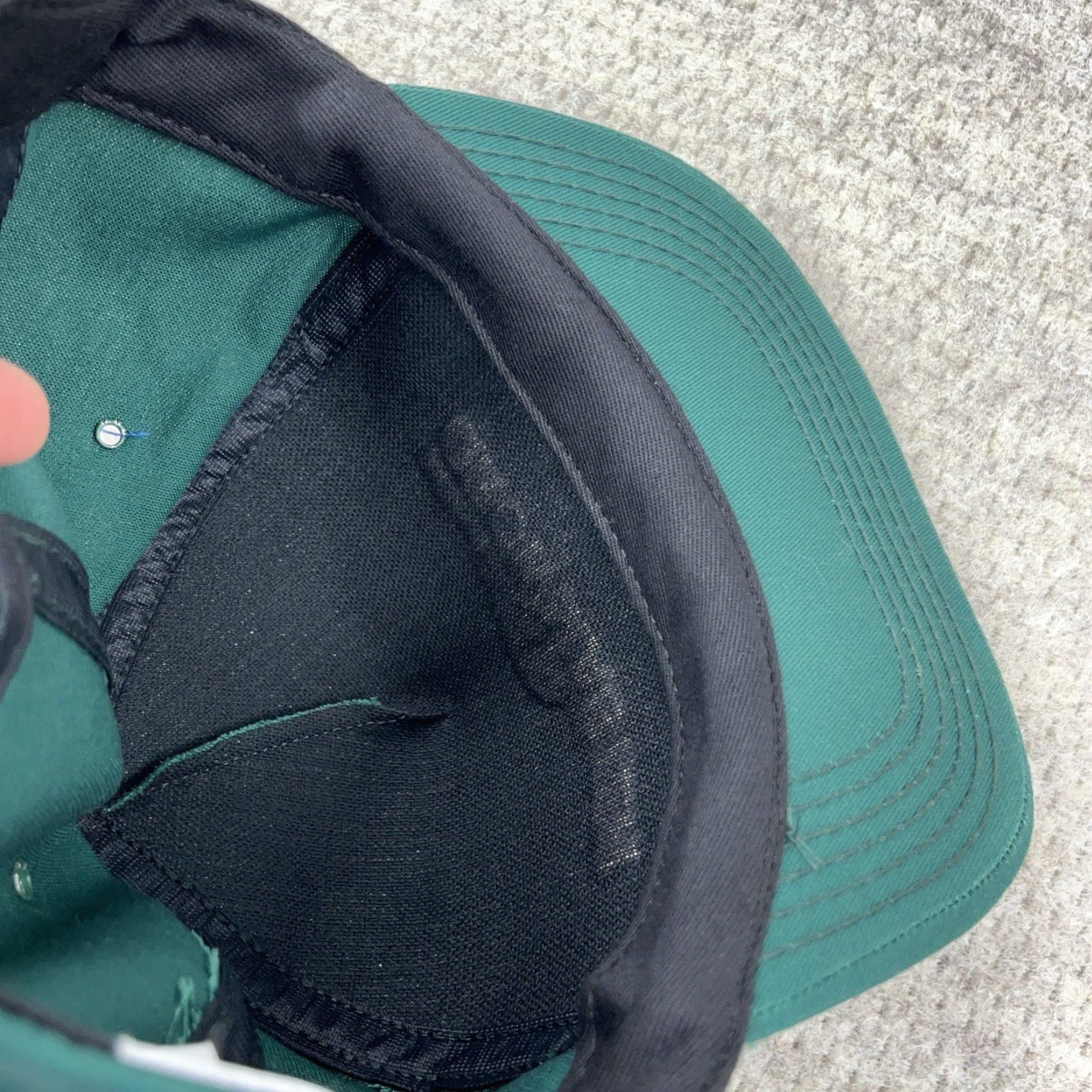 Vintage VINTAGE Southern States Trucker Hat Cap Snapback USA Grow Master Seed Farm 80s 90s Green Mens One Size Adjustable Twill Cotton Hoodie? Size ONE SIZE - 6 Thumbnail