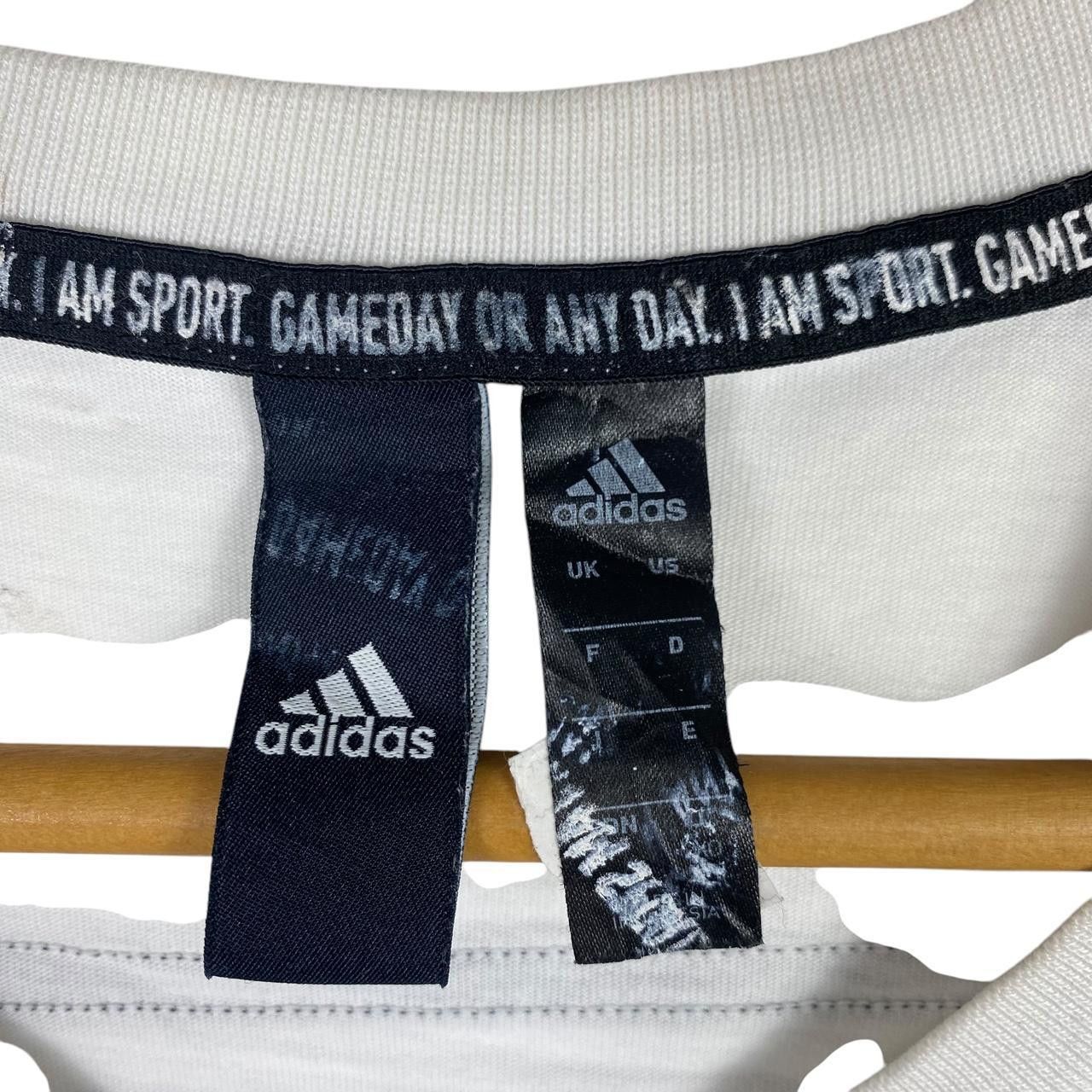 Adidas ADIDAS EQUIPMENT Center Logo Tee Shirt Top White Plain Size US M / EU 48-50 / 2 - 4 Thumbnail