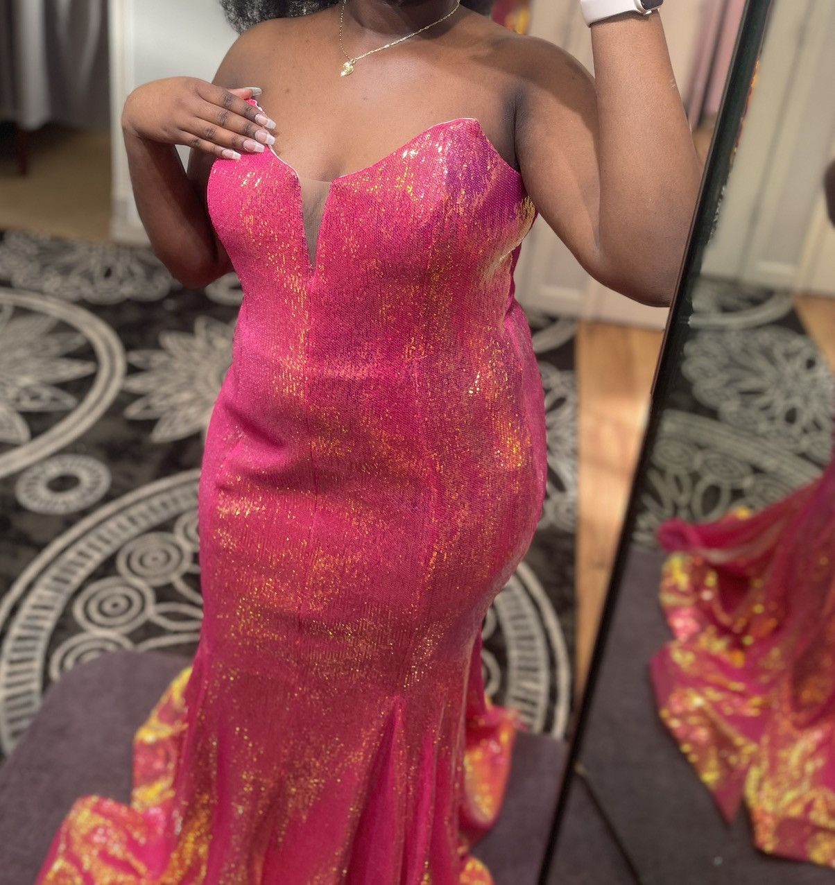 Other Prom Dress Size XL / US 12-14 / IT 48-50 - 2 Thumbnail