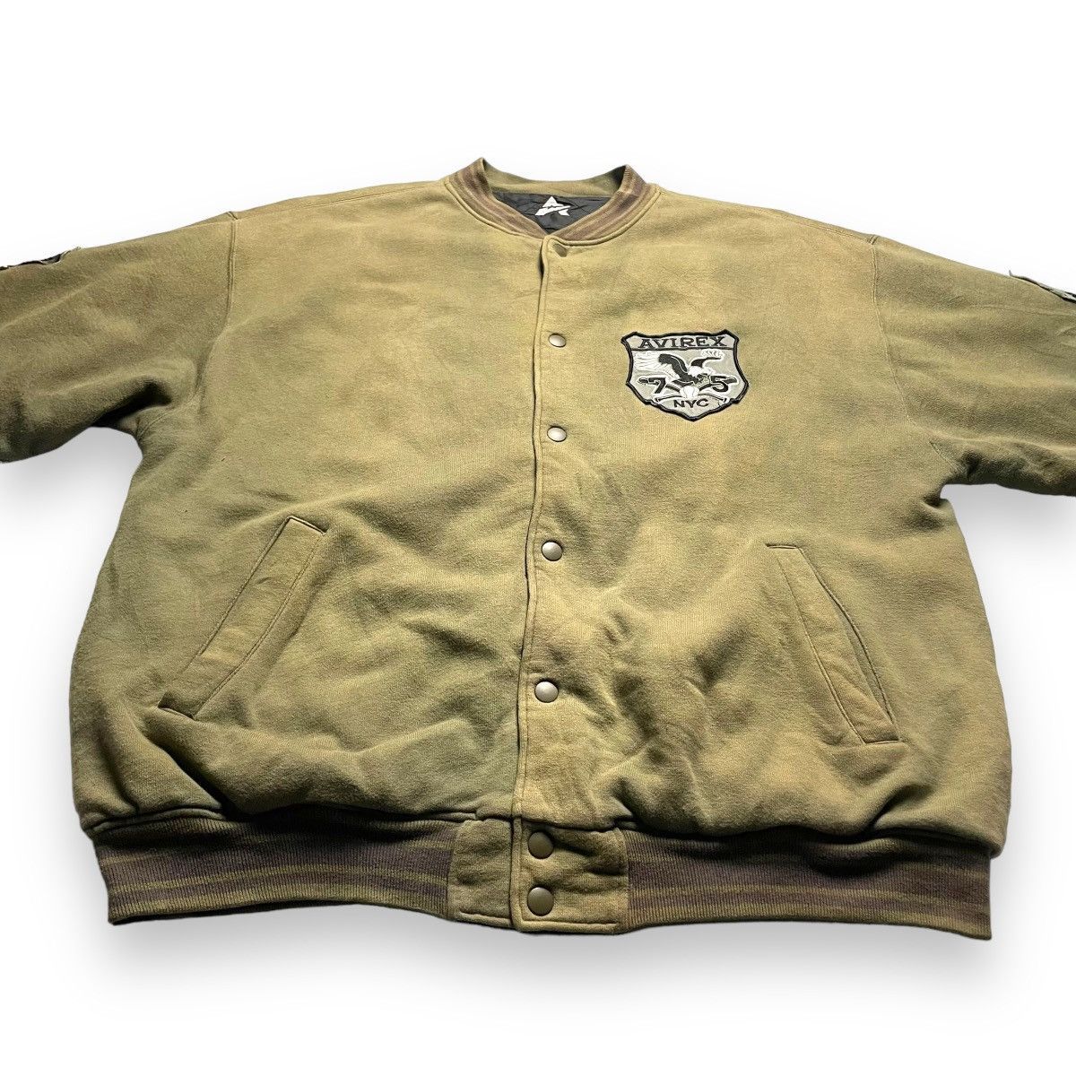 Avirex VINTAGE 90s AVIREX VARSITY EMBROIDERED PATCHES JACKET Size US XL / EU 56 / 4 - 3 Thumbnail