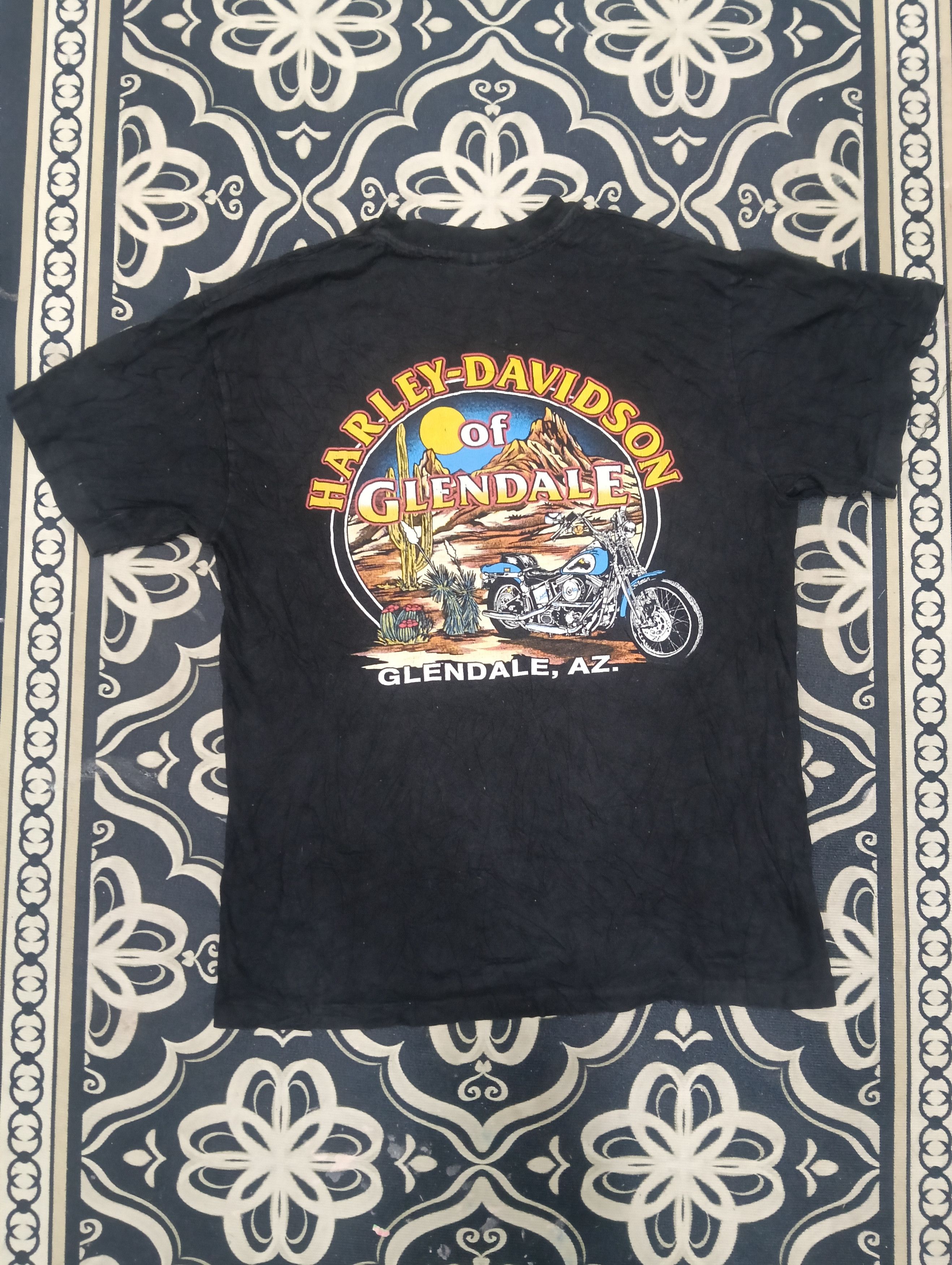 Harley Davidson True Vintage Harley Davidson Size US M / EU 48-50 / 2 - 2 Thumbnail