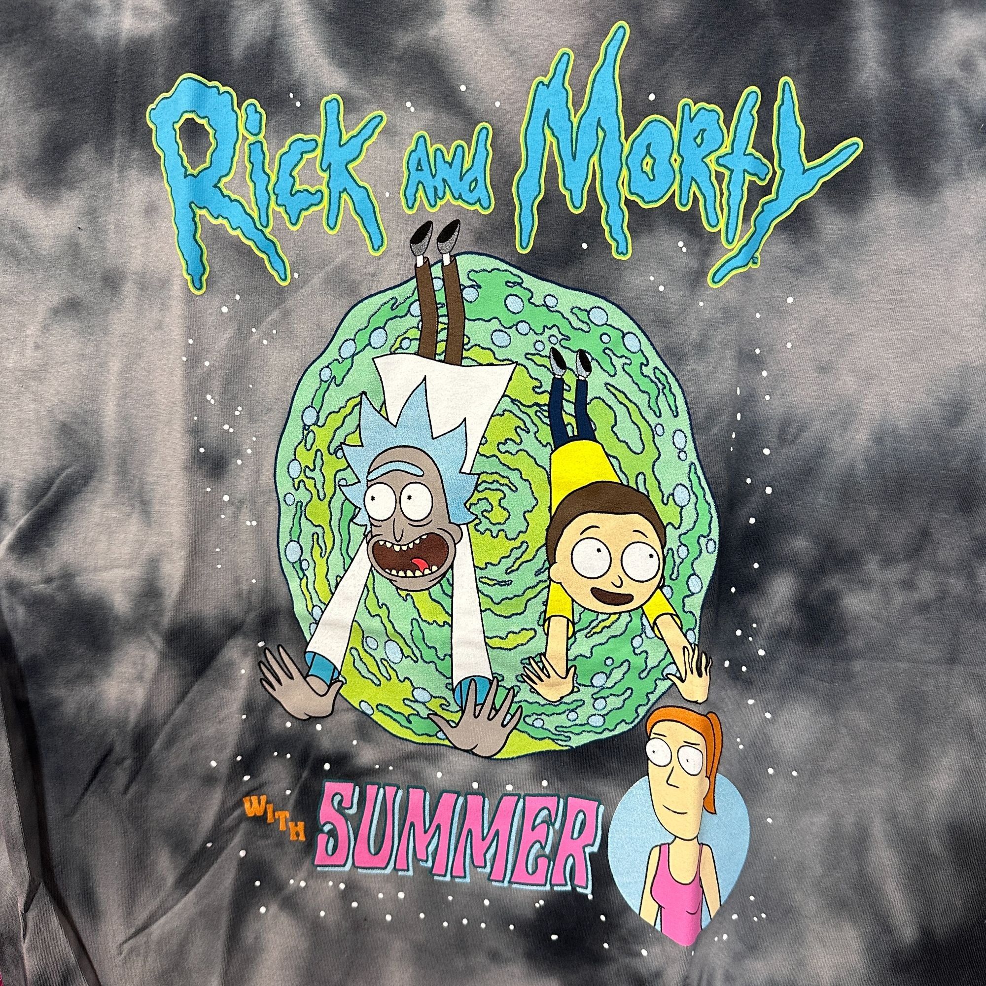 Ripple Junction Rick & Morty with Summer Cartoon Series Adult Swim Tie Dye L Size US L / EU 52-54 / 3 - 2 Thumbnail