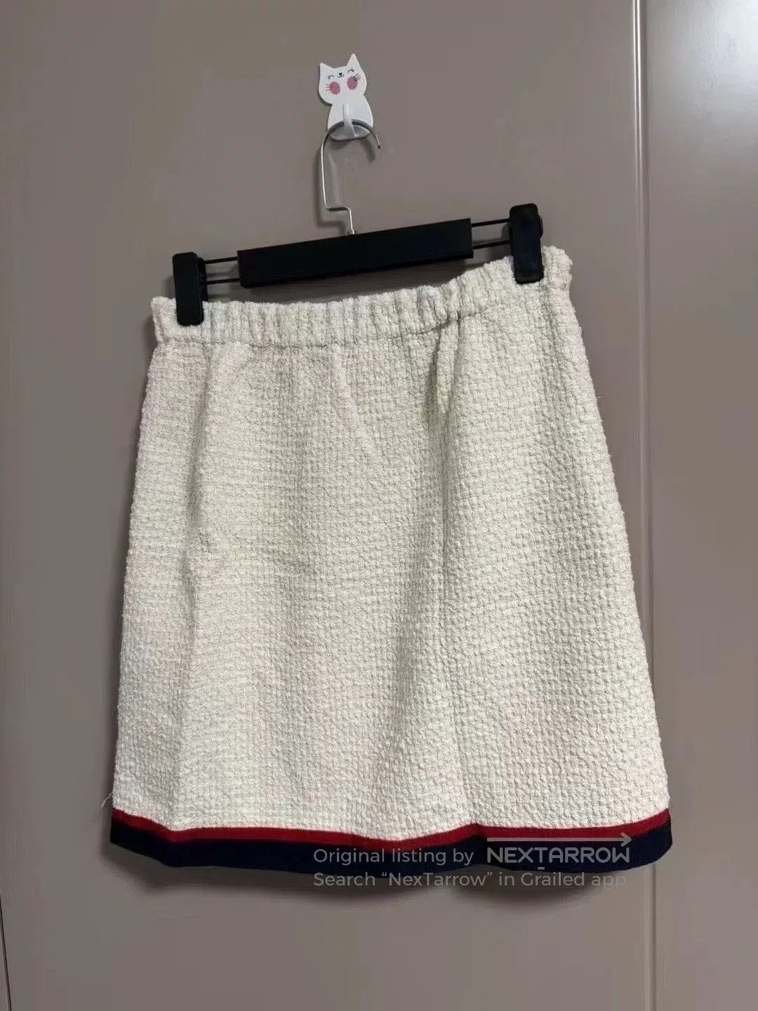 Japanese Brand Gucci Woven Striped Skirt. Size 39" - 1 Thumbnail