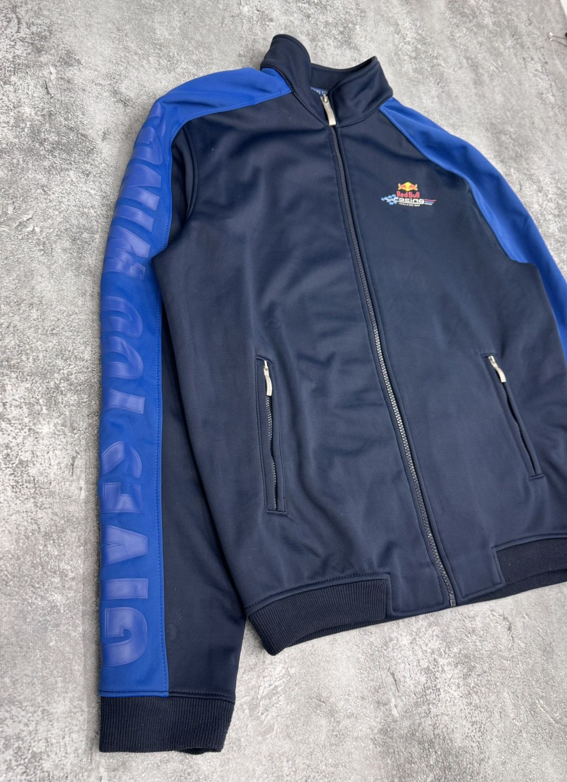 Red Bull Red Bull Racing Men Vintage Zip Track Jacket Navy Size L Size US L / EU 52-54 / 3 - 5 Thumbnail