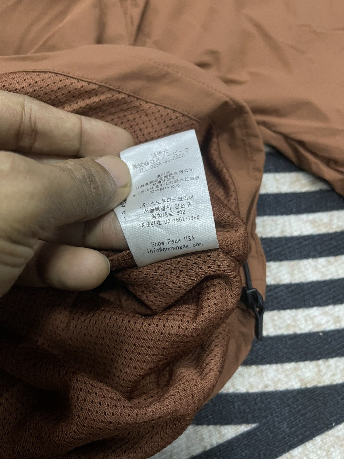 Snow Peak 2000s SNOW PEAK 2L OCTA JACKET NYLON BROWN S Size US S / EU 44-46 / 1 - 12 Thumbnail