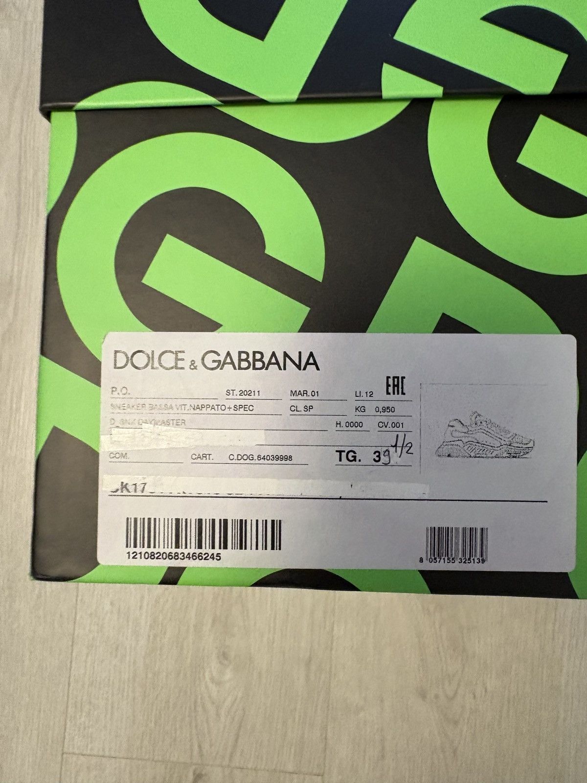 Designer × Dolce & Gabbana Dolce & gabbana super king Size US 7 / EU 40 - 7 Thumbnail
