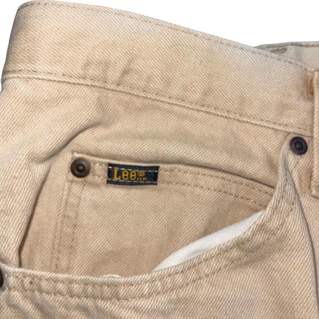 Lee Mens Tan Jeans 36X32 Straight Leg Regular Fit Streetwear Size US 36 / EU 52 - 3 Thumbnail