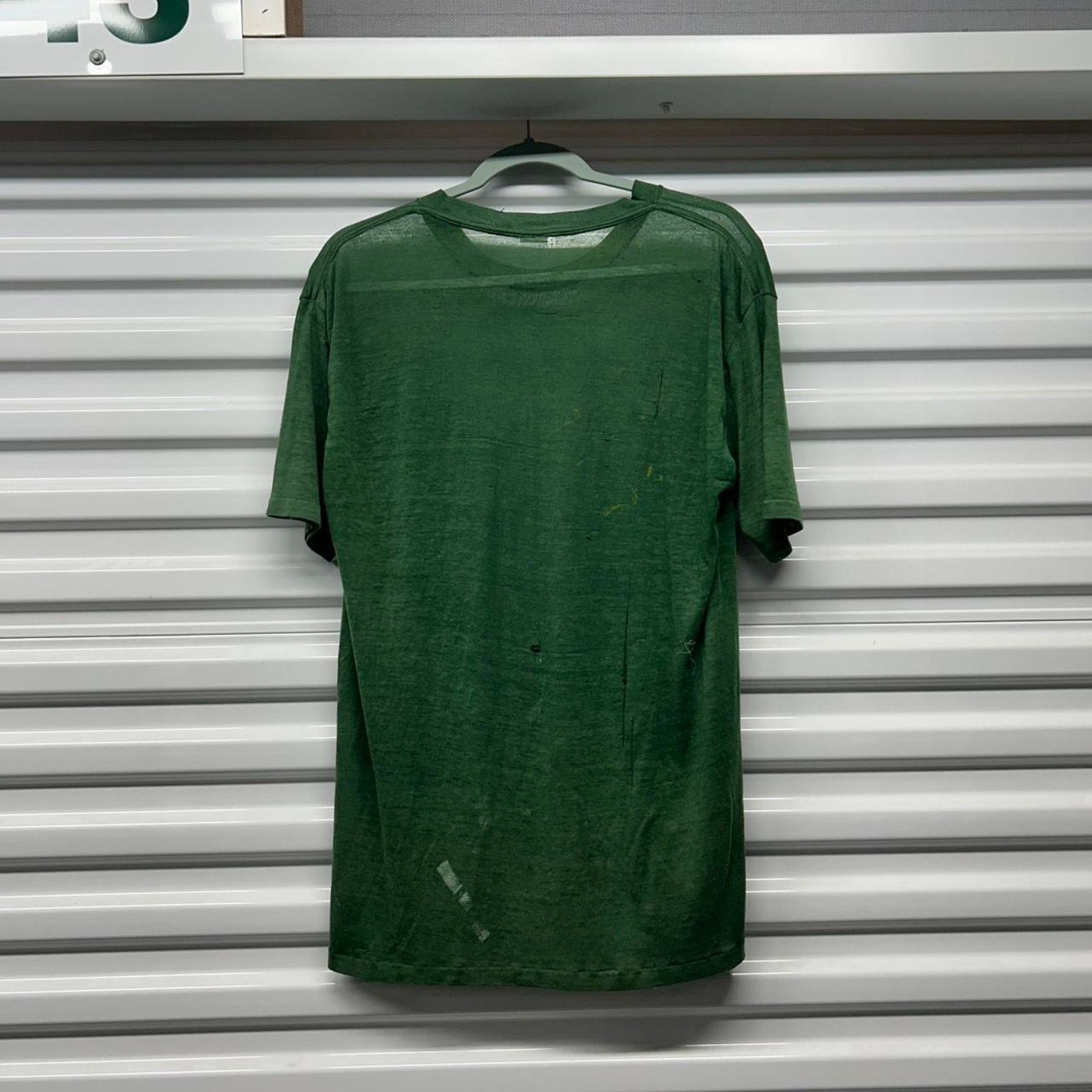 Other VTG 80s Distress/Thrash/Super Thin Oakland A's t-shirt Size US XL / EU 56 / 4 - 5 Thumbnail