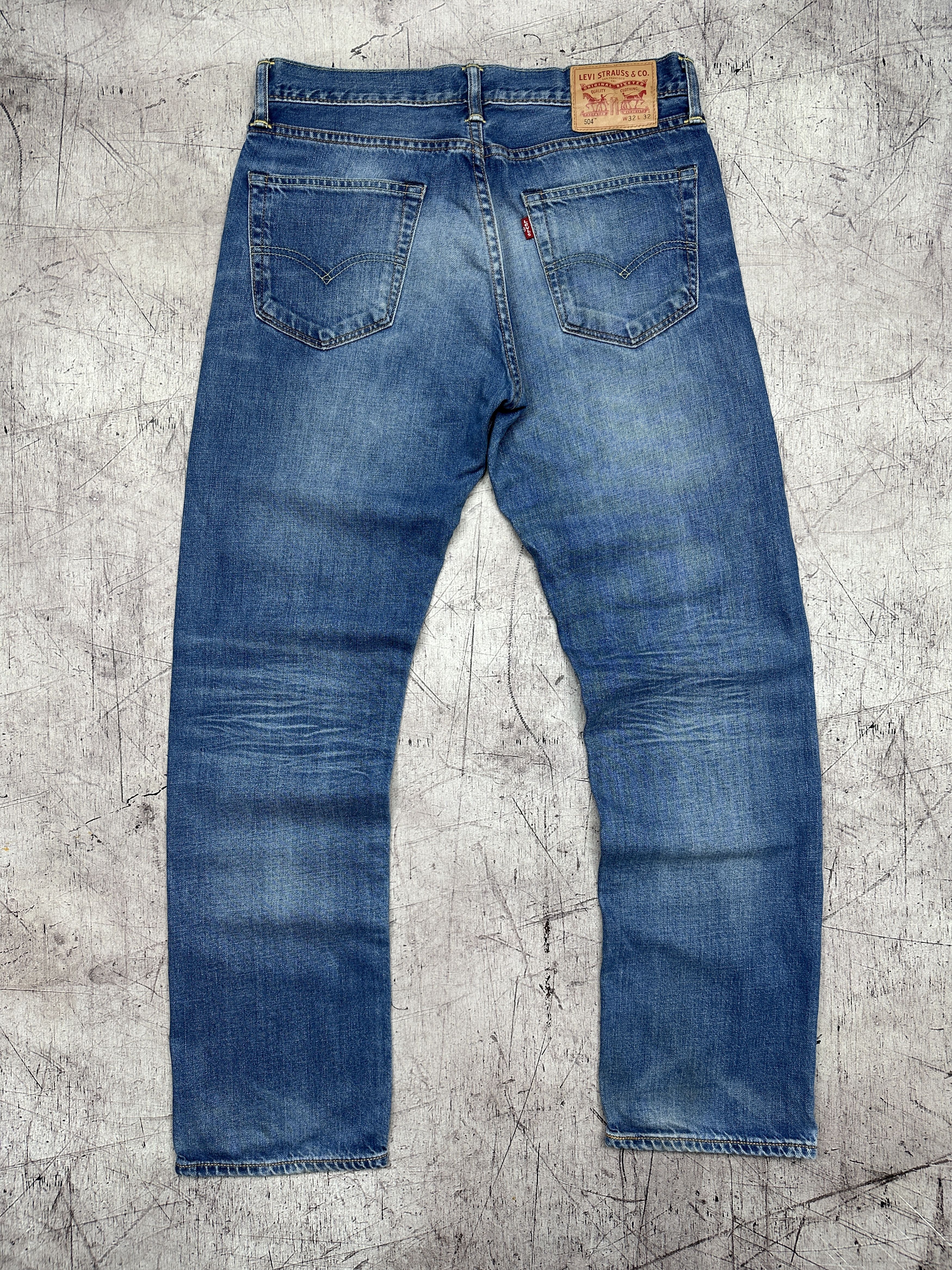 Levi's Levi's 504 Mens Denim Pants Jeans Size 32 x 32 Size US 32 / EU 48 - 1 Thumbnail