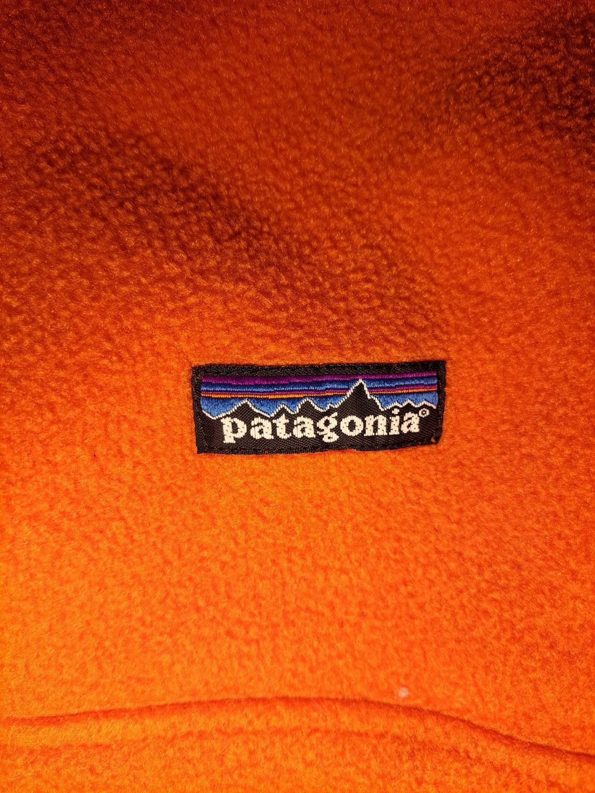 Patagonia VINTAGE 1997 Patagonia Synchilla Pullover Kids XL Orange Size US XL / EU 56 / 4 - 3 Thumbnail