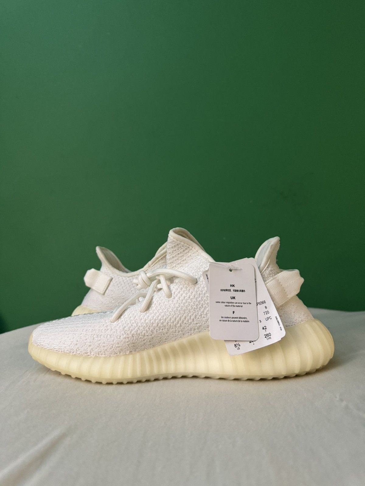 Adidas Adidas Yeezy boost 350 v2 cream 2017 Size US 8.5 / EU 41-42 - 2 Thumbnail