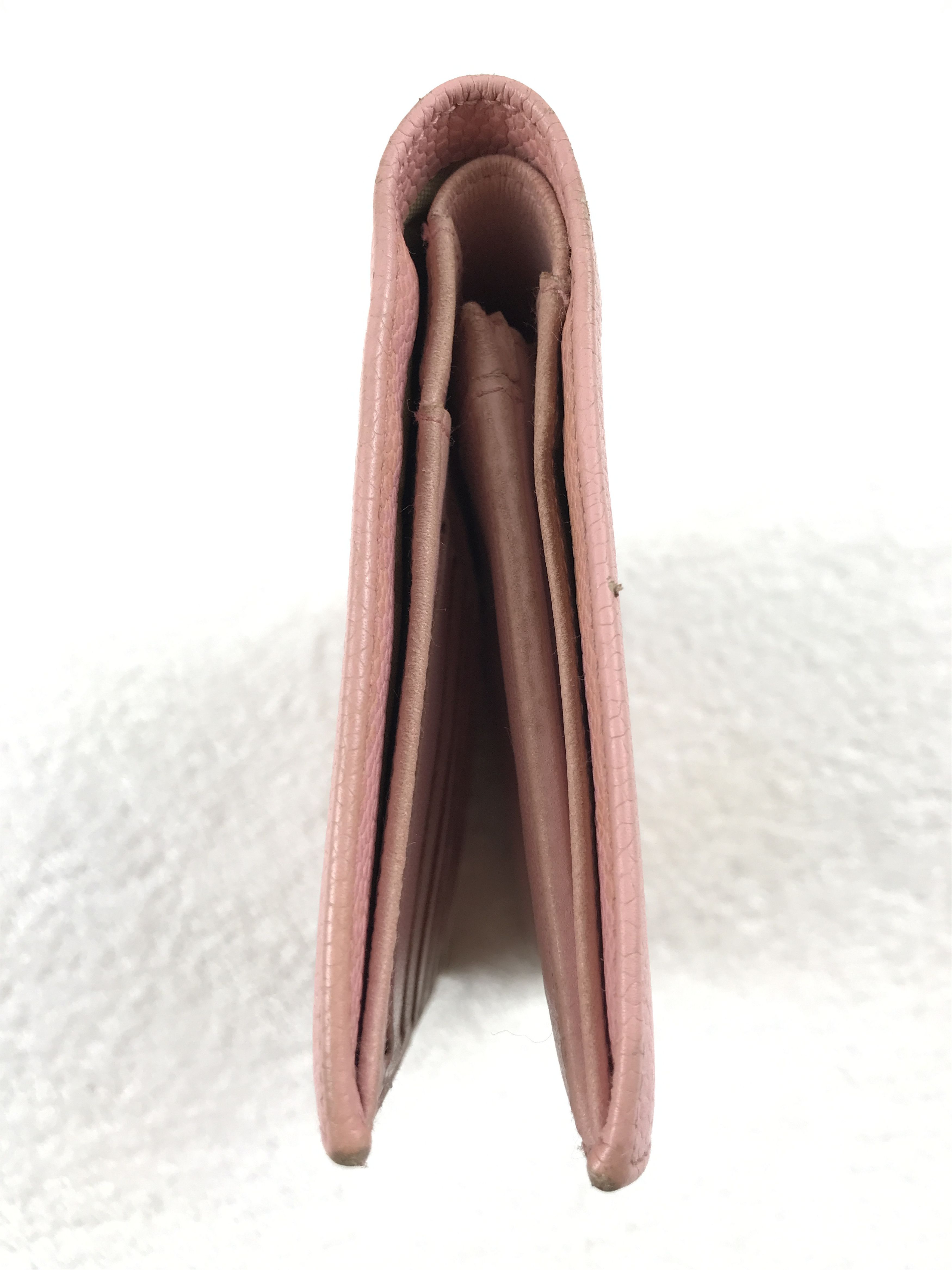 Chanel Vintage Chanel Pink CC Logo Caviar Leather Wallet With Box Size ONE SIZE - 7 Thumbnail