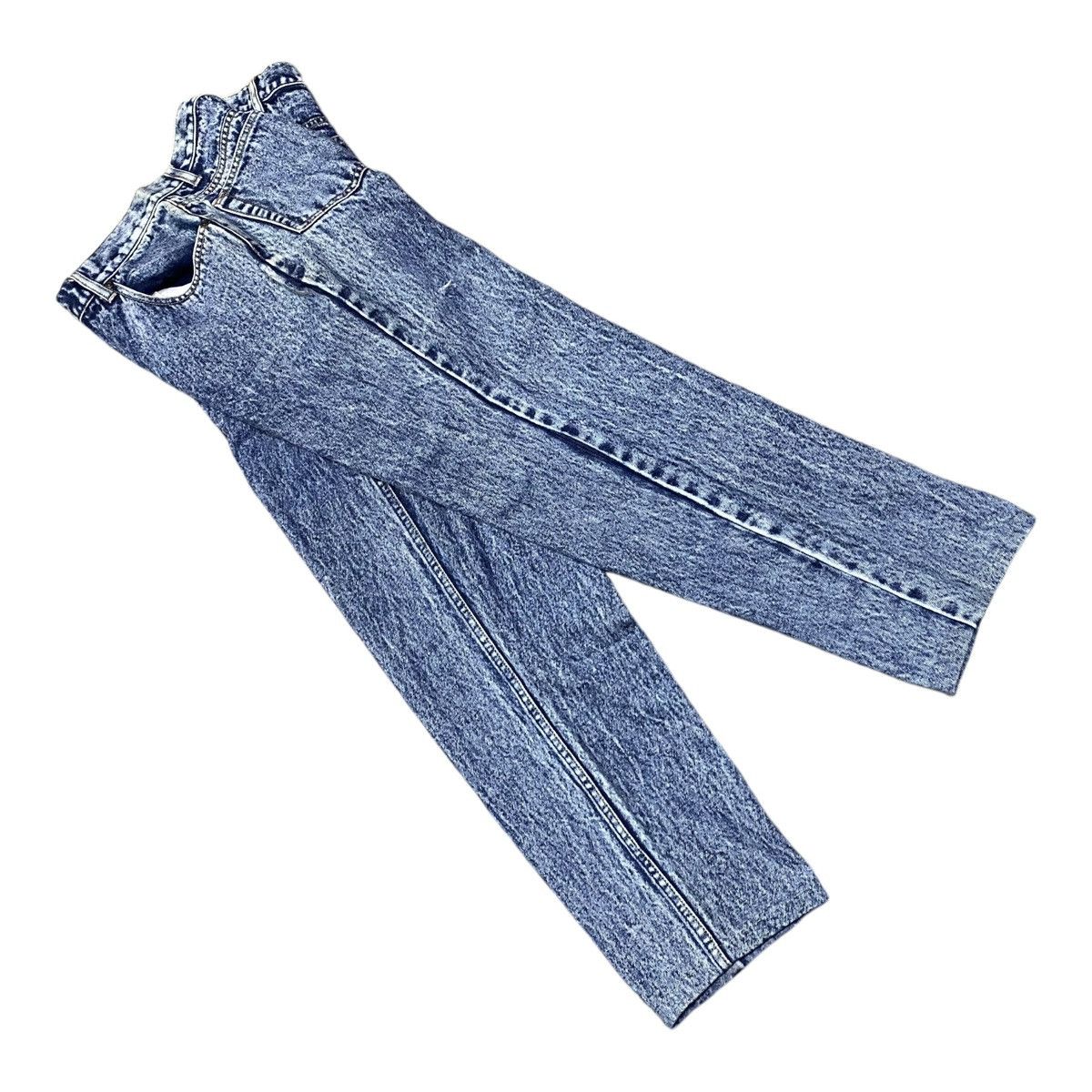 Japanese Brand × Vintage Vintage Gold Rush Distressed Acid Wash Mom Denim Jeans Men Size US 33 - 3 Thumbnail