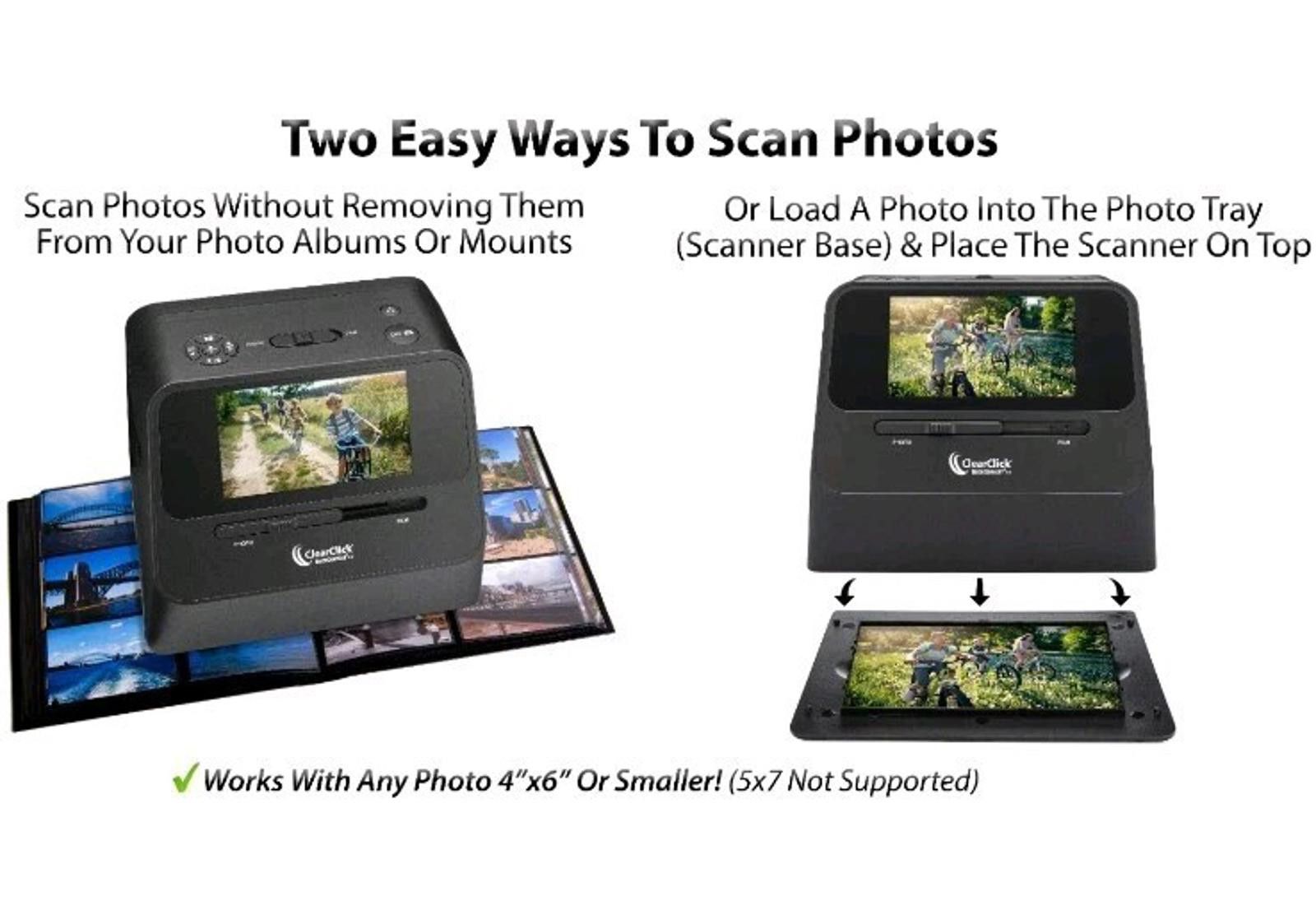 Other ClearClick 14 MP QuickConvert 2.0 Portable Photo film Scanne Size ONE SIZE - 9 Thumbnail