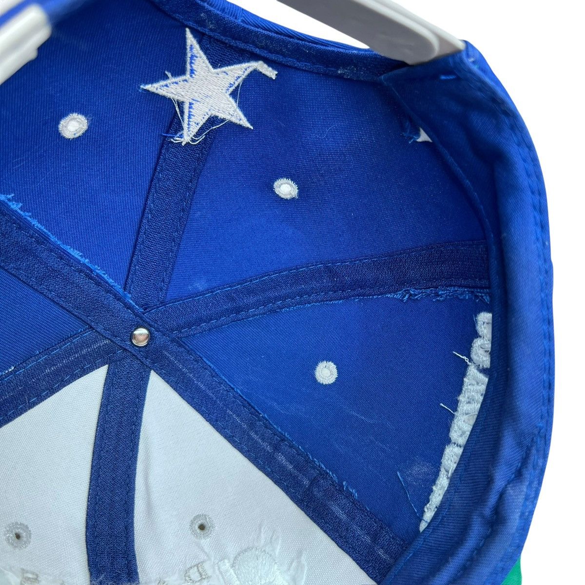 NFL NFL Dallas Cowboys Spell Out Two Tone Embroidered Snapback Size ONE SIZE - 13 Thumbnail