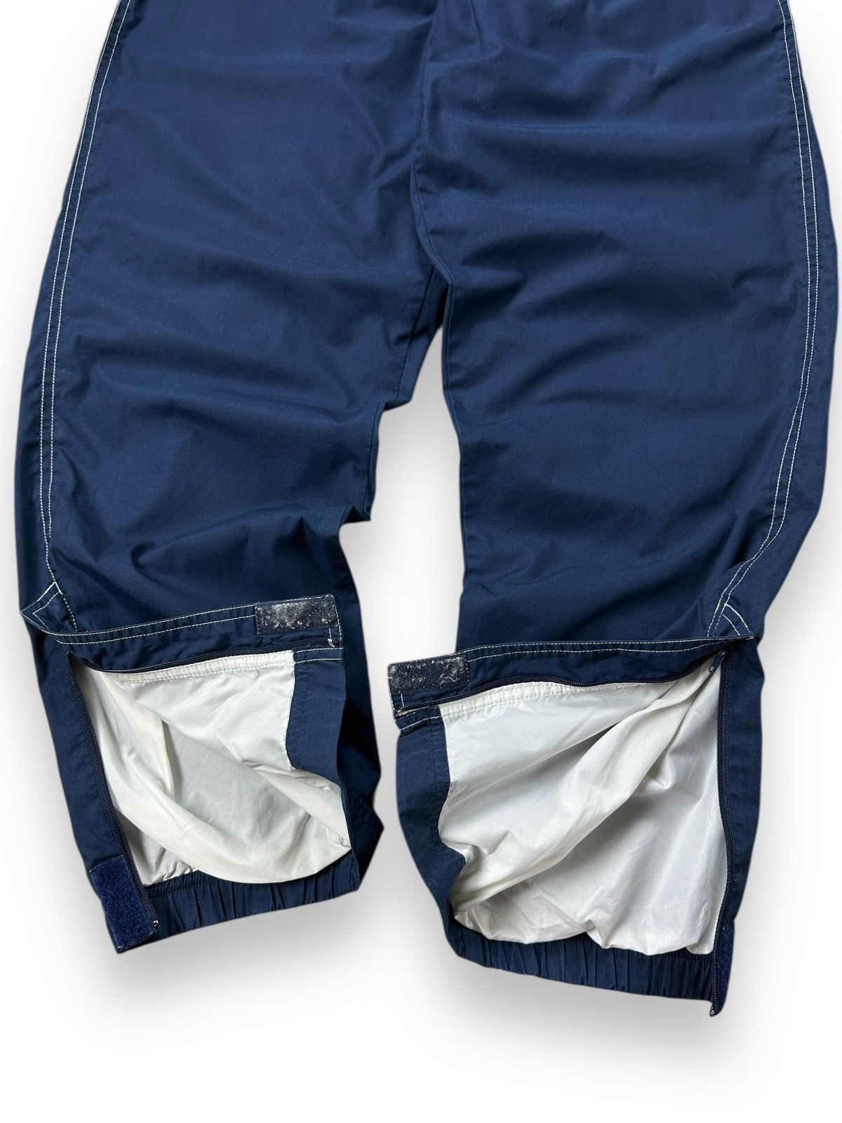 Nike × Vintage Vintage 90’s Nike Nylon Baggy Track Pants Joggers Y2K Size US 32 / EU 48 - 4 Thumbnail