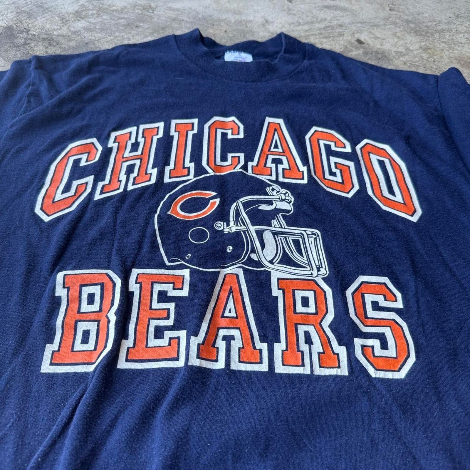 Logo 7 Vintage 80s nfl chicago bears tee shirt logo 7 Size US M / EU 48-50 / 2 - 4 Thumbnail