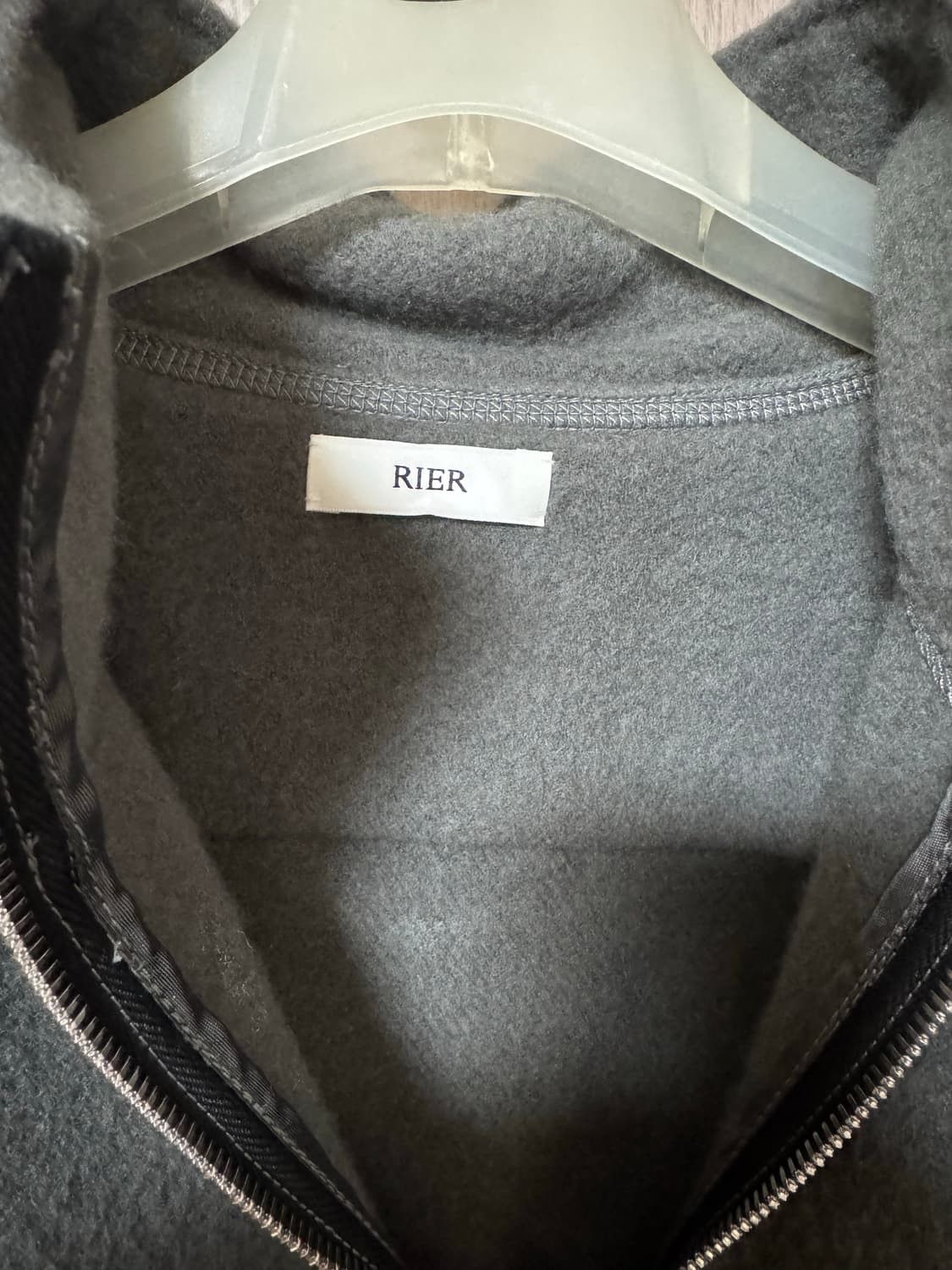 RIER Rier Wool Polar Zip Up Fleece Sweatshirt Size US S / EU 44-46 / 1 - 3 Thumbnail