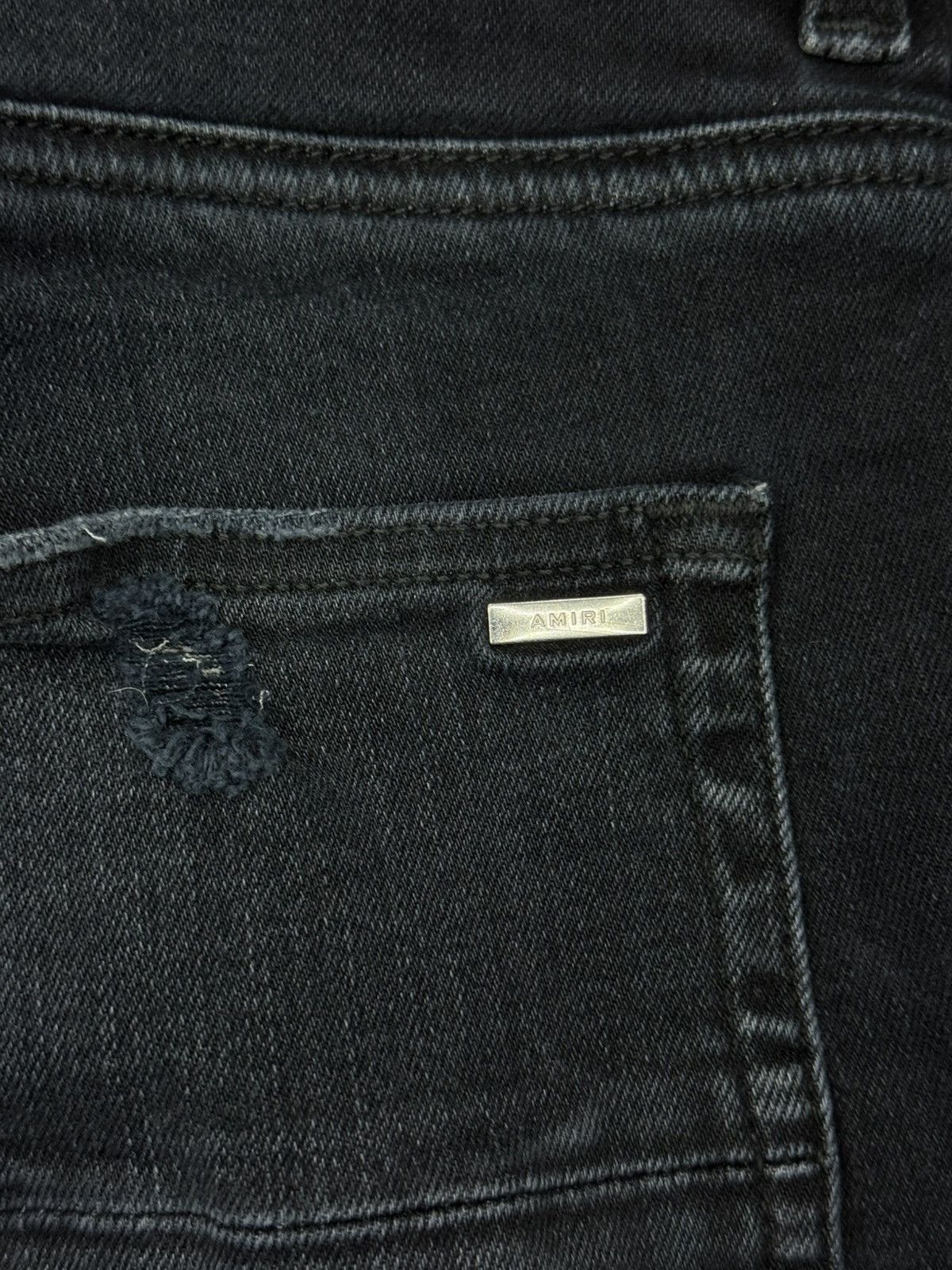 Amiri Amiri Skinny Jeans Angel Leg Logo RARE Size 33 Size US 32 / EU 48 - 22 Thumbnail