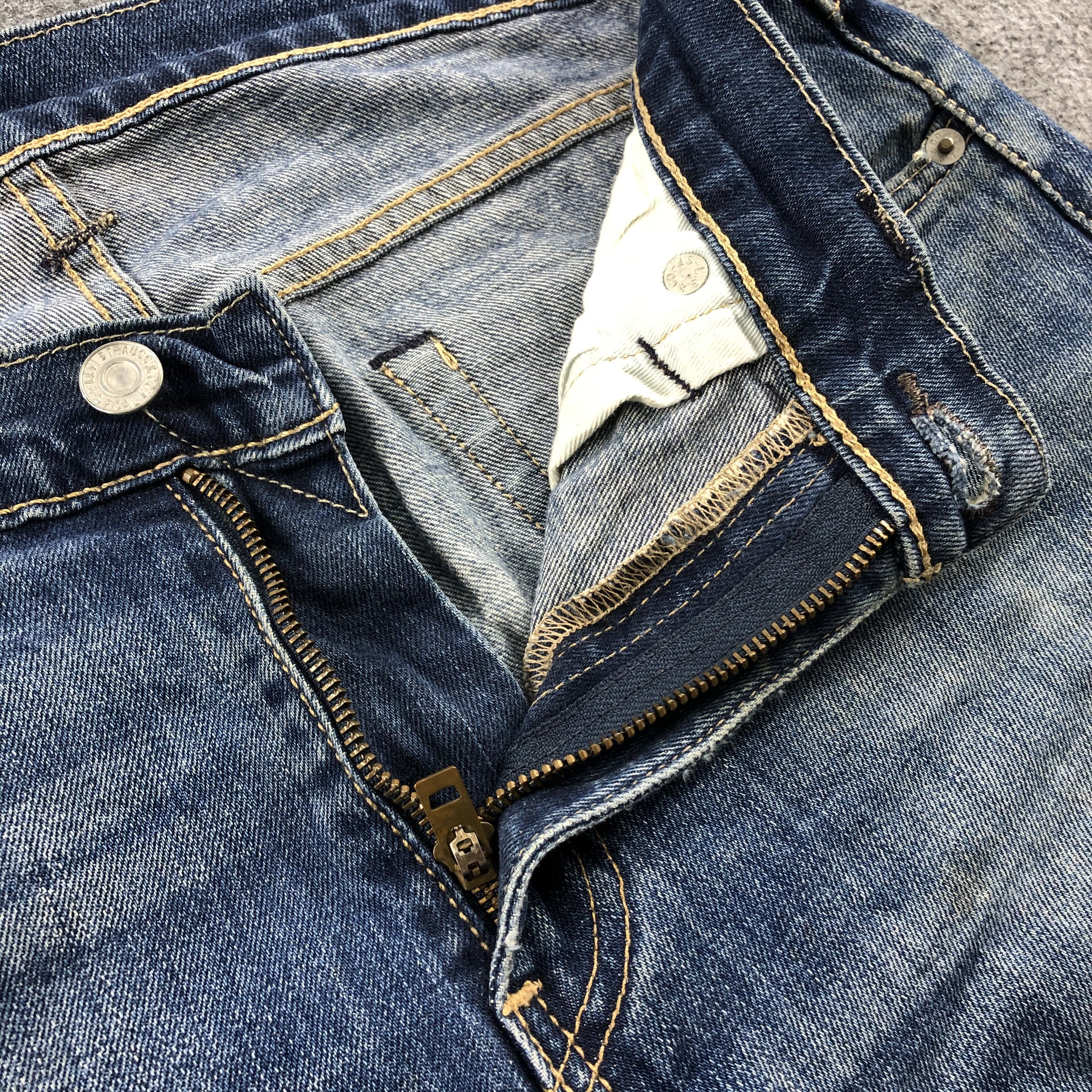Levi's × Vintage Vintage Levis 510 Slim Fit Jeans-JM1331 Size US 32 / EU 48 - 8 Thumbnail