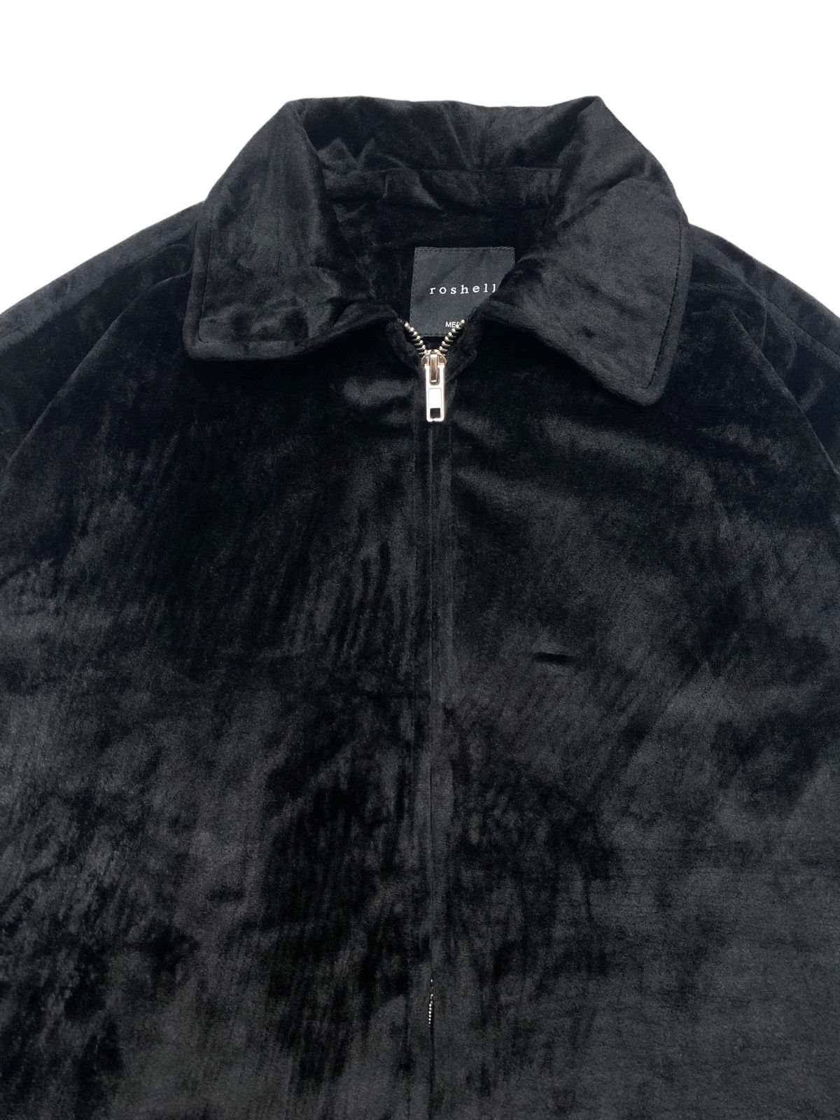 14th Addiction 2000s Roshell - Velour Work Jacket Size US M / EU 48-50 / 2 - 3 Thumbnail