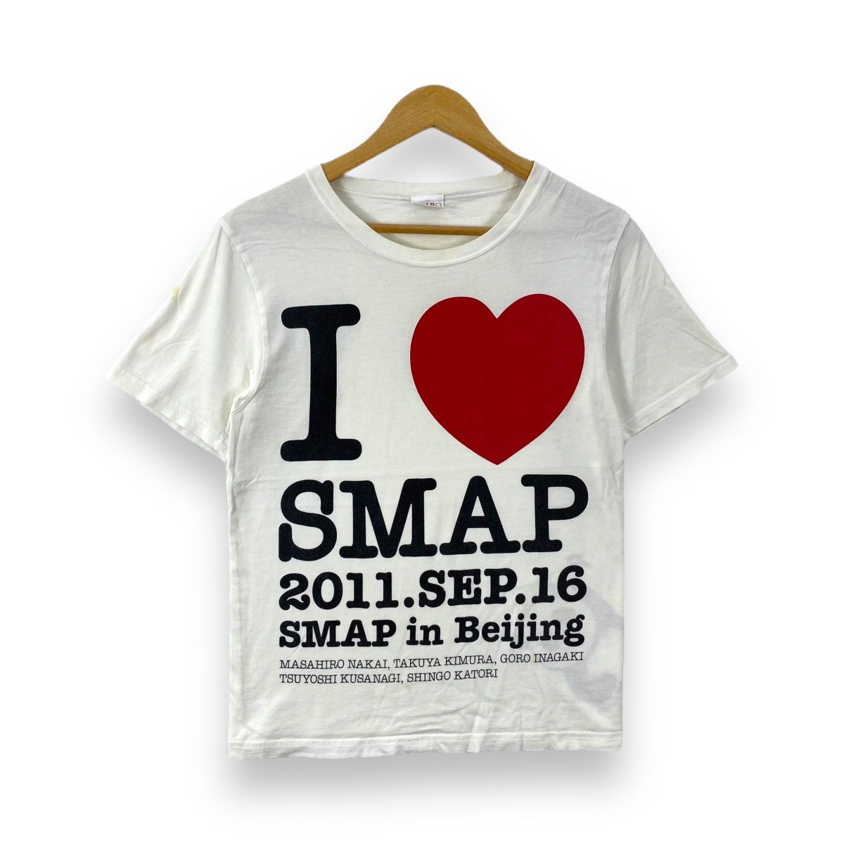 Band Tees × Japanese Brand SMAP BEIJING CONCERT Tour Takuya Kimura Band Tee Shirt Size S / US 4 / IT 40 - 1 Thumbnail