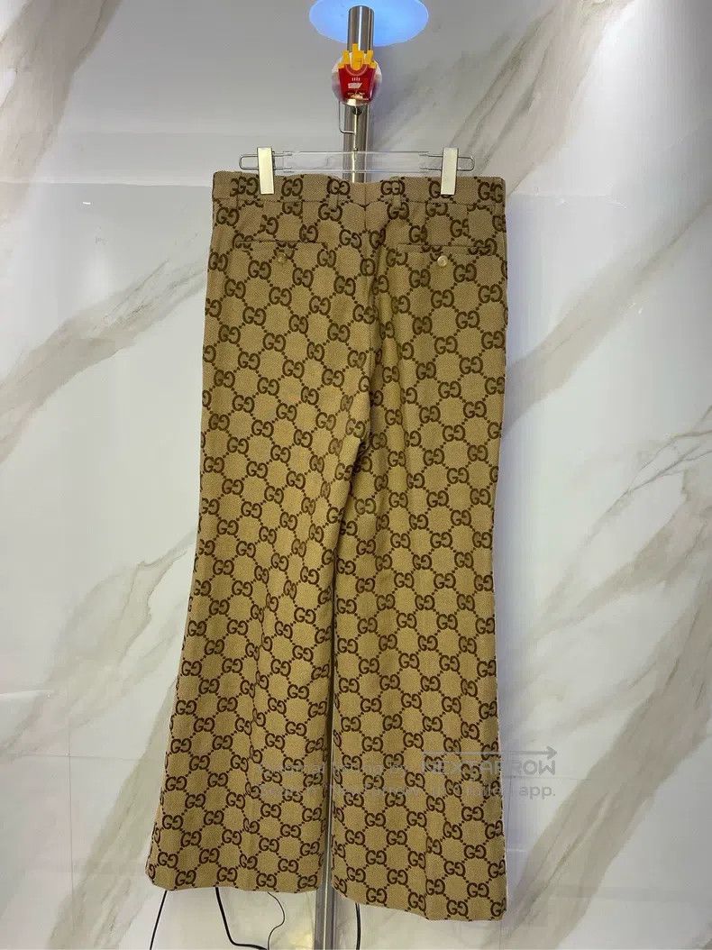 Gucci Gucci Wide-leg trousers Size 32" / US 10 / IT 46 - 2 Thumbnail