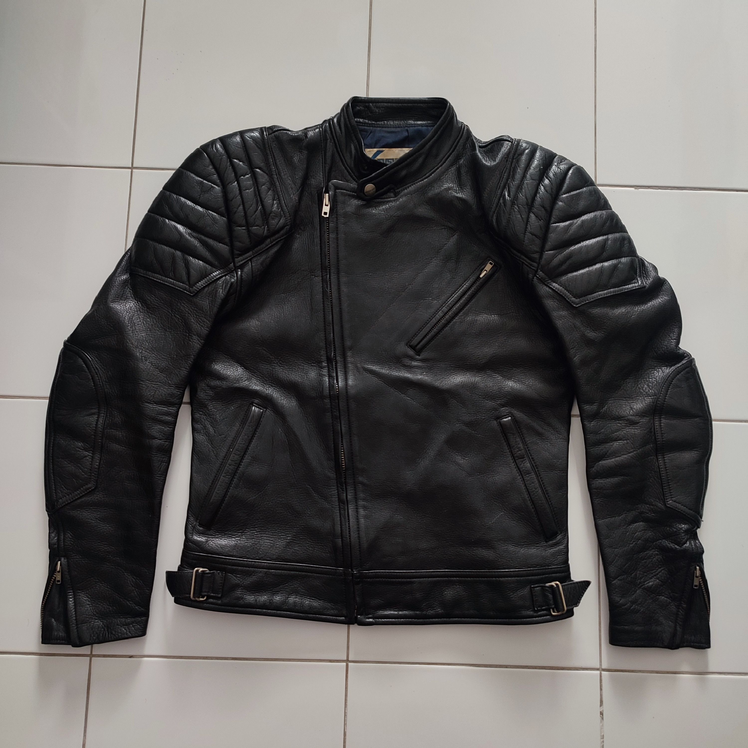 Japanese Brand 🔥STEALS🔥Rare Retro Kushitani leather Padded Jacket Size US S / EU 44-46 / 1 - 7 Thumbnail