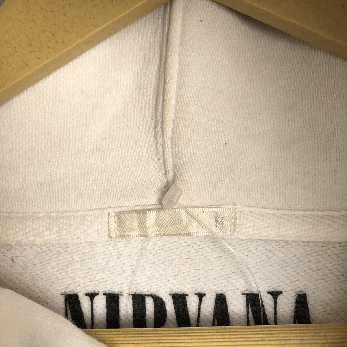 Nirvana Gu X Nirvana White Hoodie sweatshirt #A555 Size US M / EU 48-50 / 2 - 10 Thumbnail