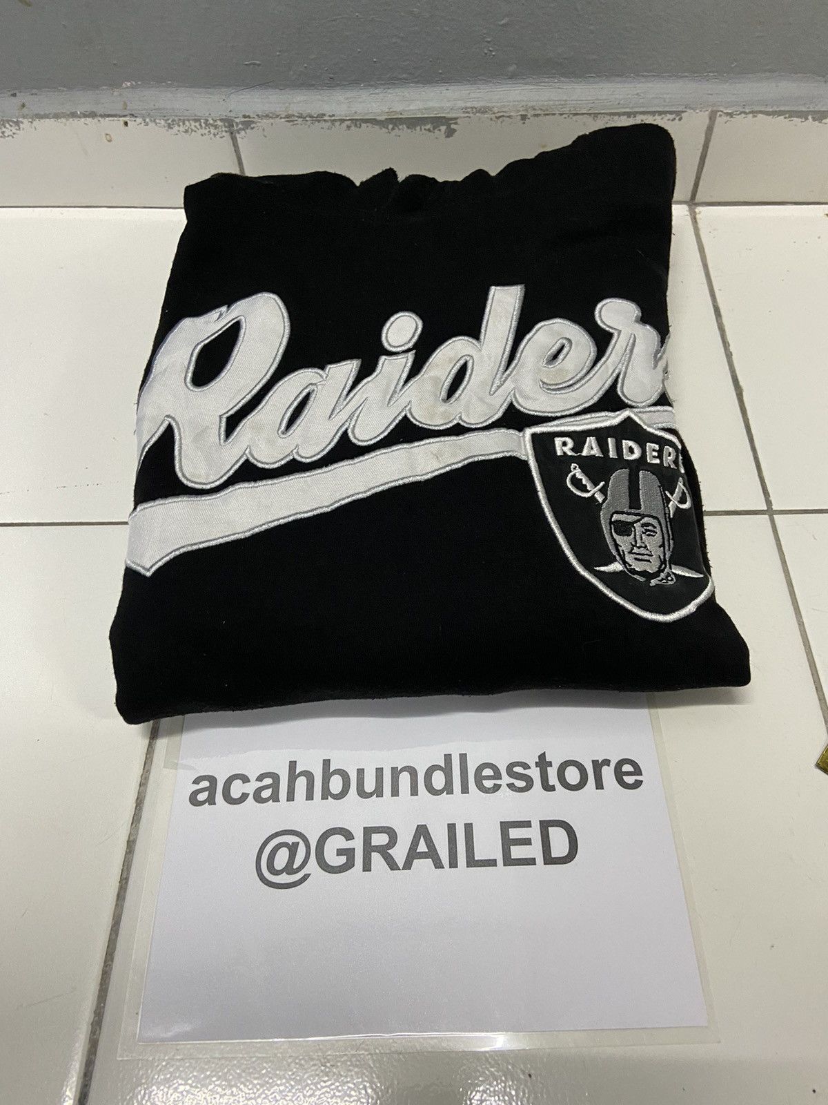NFL NFL RAIDERS BLACK HOODIE Size US M / EU 48-50 / 2 - 16 Thumbnail