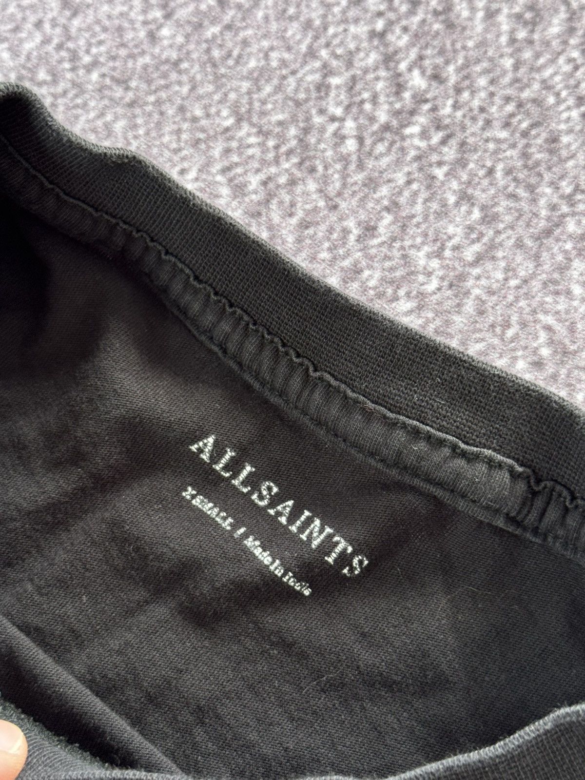 Allsaints Allsaints Avant Garde Big Logo T-Shirt Dress Size XS / US 0-2 / IT 36-38 - 8 Thumbnail