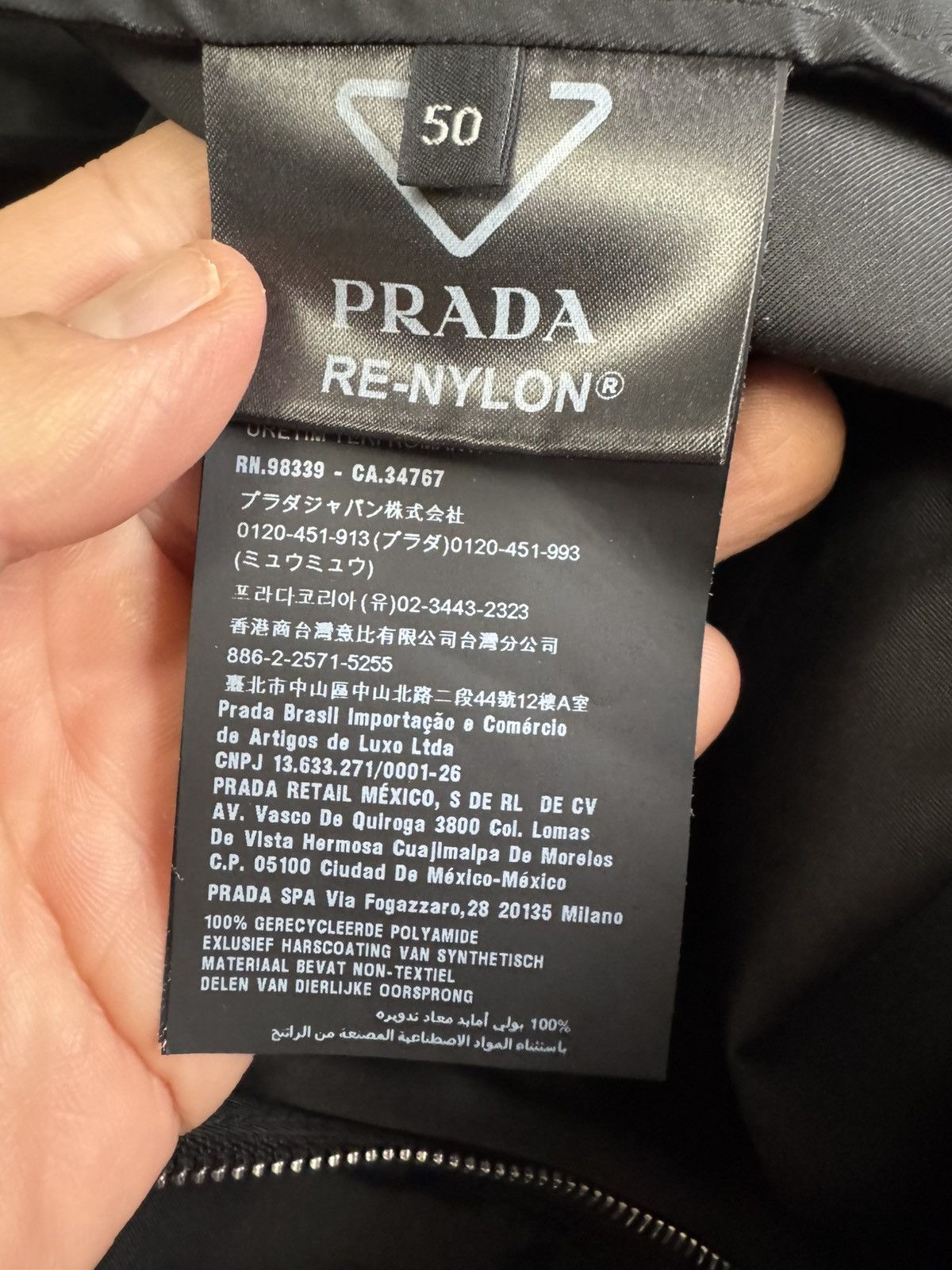 Prada PRADA nylon jacket pls study all photos and description well Size US M / EU 48-50 / 2 - 14 Thumbnail