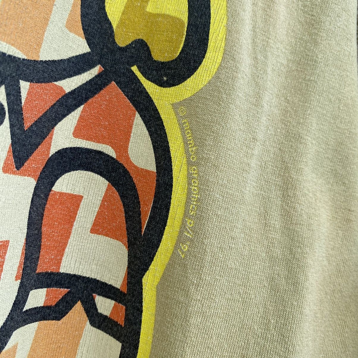 Mambo × Vintage VINTAGE 90s MAMBO SPELLOUT SURF STYLE TSHIRT Size US M / EU 48-50 / 2 - 5 Thumbnail