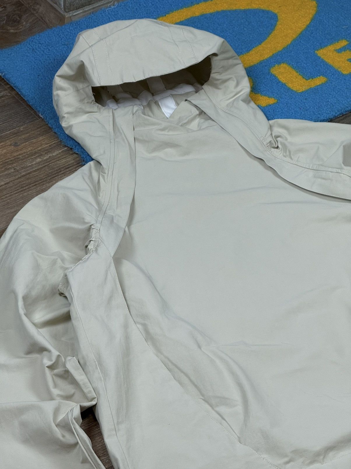 Arnar Mar Jonsson Arnar Mar Jansson Beige Zipped Anorak Jacket Size US XL / EU 56 / 4 - 6 Thumbnail