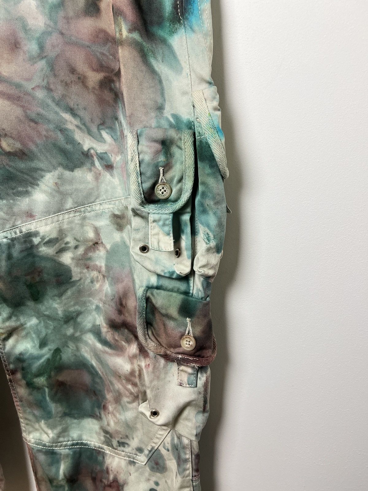 Polo Ralph Lauren ralph lauren tie dye cargo camo multipocket army pants Size US 36 / EU 52 - 5 Thumbnail