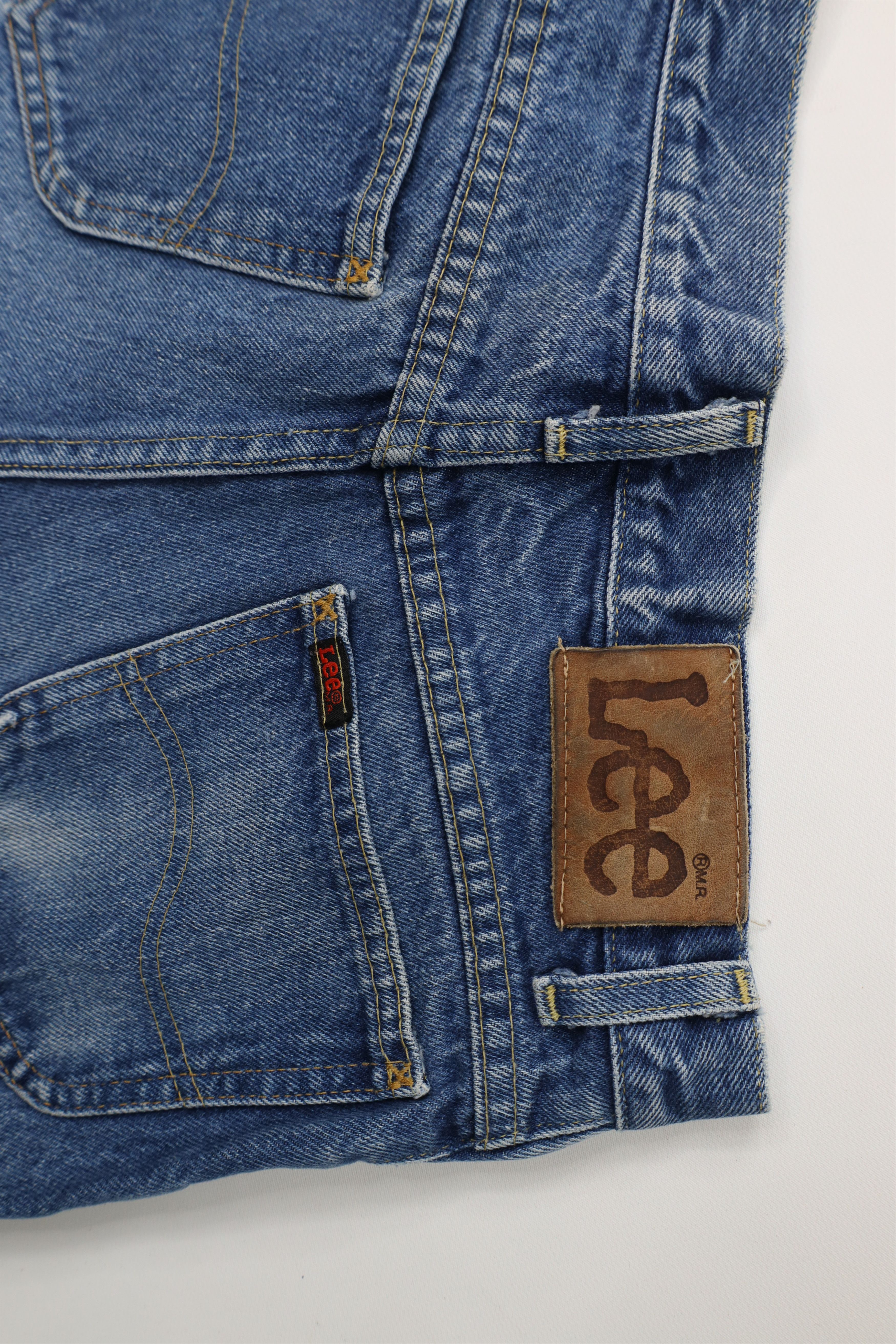 Lee Vintage 90s Lee Straight Leg Denim Jeans Blue Cotton USA Size US 30 / EU 46 - 16 Thumbnail