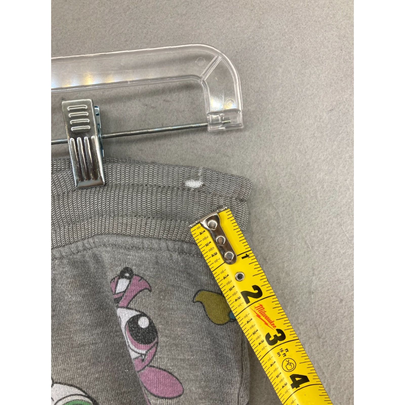 Vintage Powerpuff Girls Sweatpants Womens Small Gray Bubbles Buttercup Blossom Size 28" / US 6 / IT 42 - 7 Thumbnail