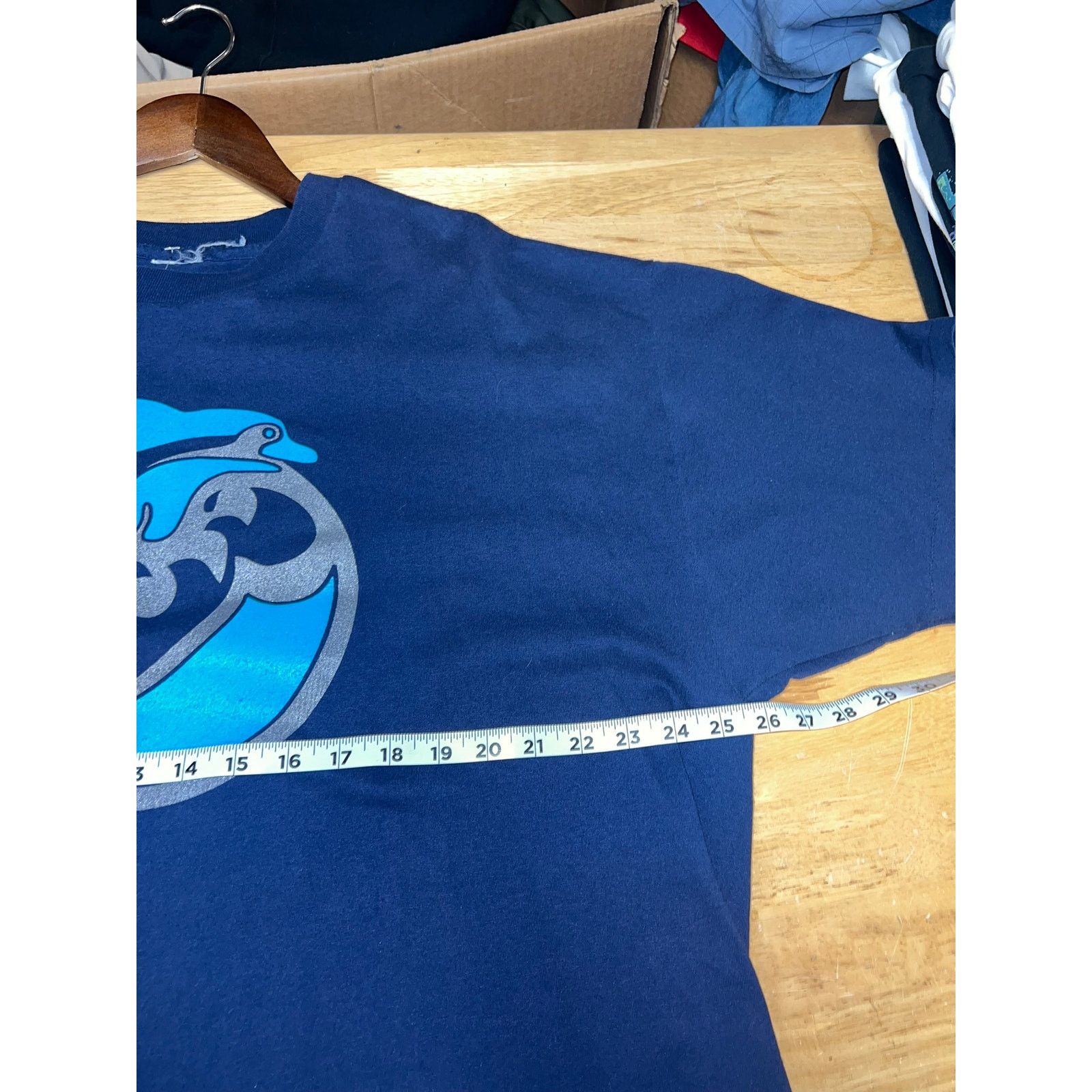 Vintage Vintage Dartmouth Shirt Dolphins Dolphin Blue Graphic Tee 2X Size US XL / EU 56 / 4 - 7 Thumbnail