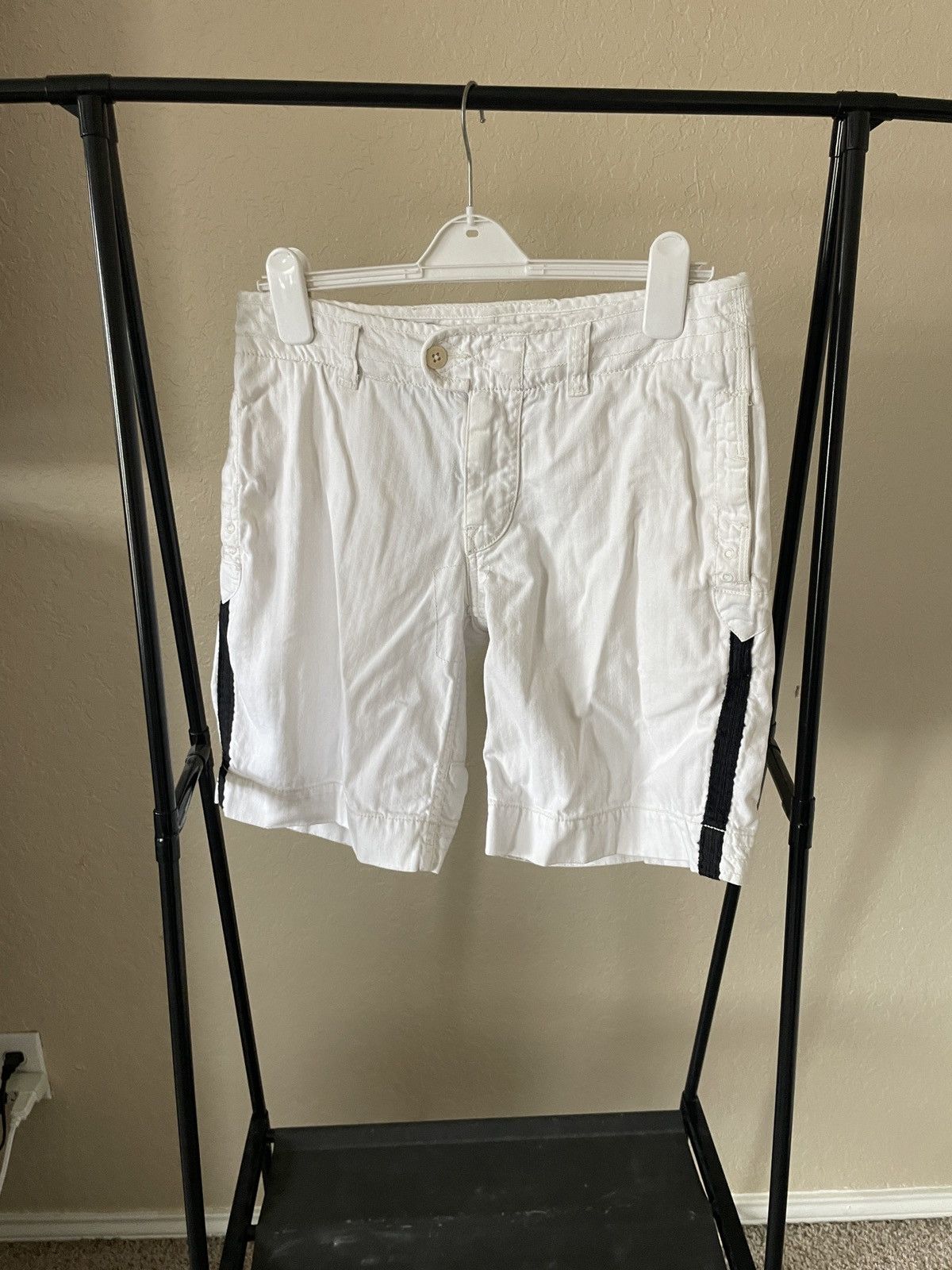 Rugby Ralph Lauren Cargo style shorts w/ Black piping down the sides Size US 30 / EU 46 - 1 Thumbnail