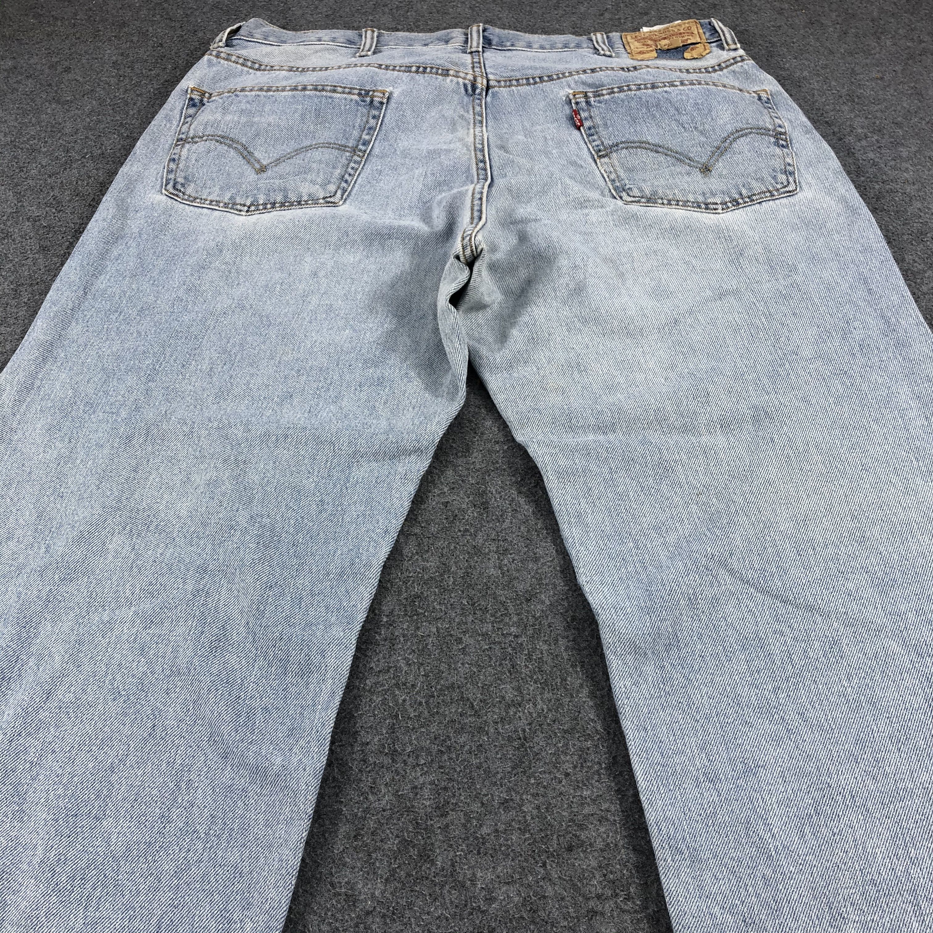 Levi's Vintage Levis Jeans Lot 550 Light Wash Denim-J963 Size US 39 - 4 Thumbnail