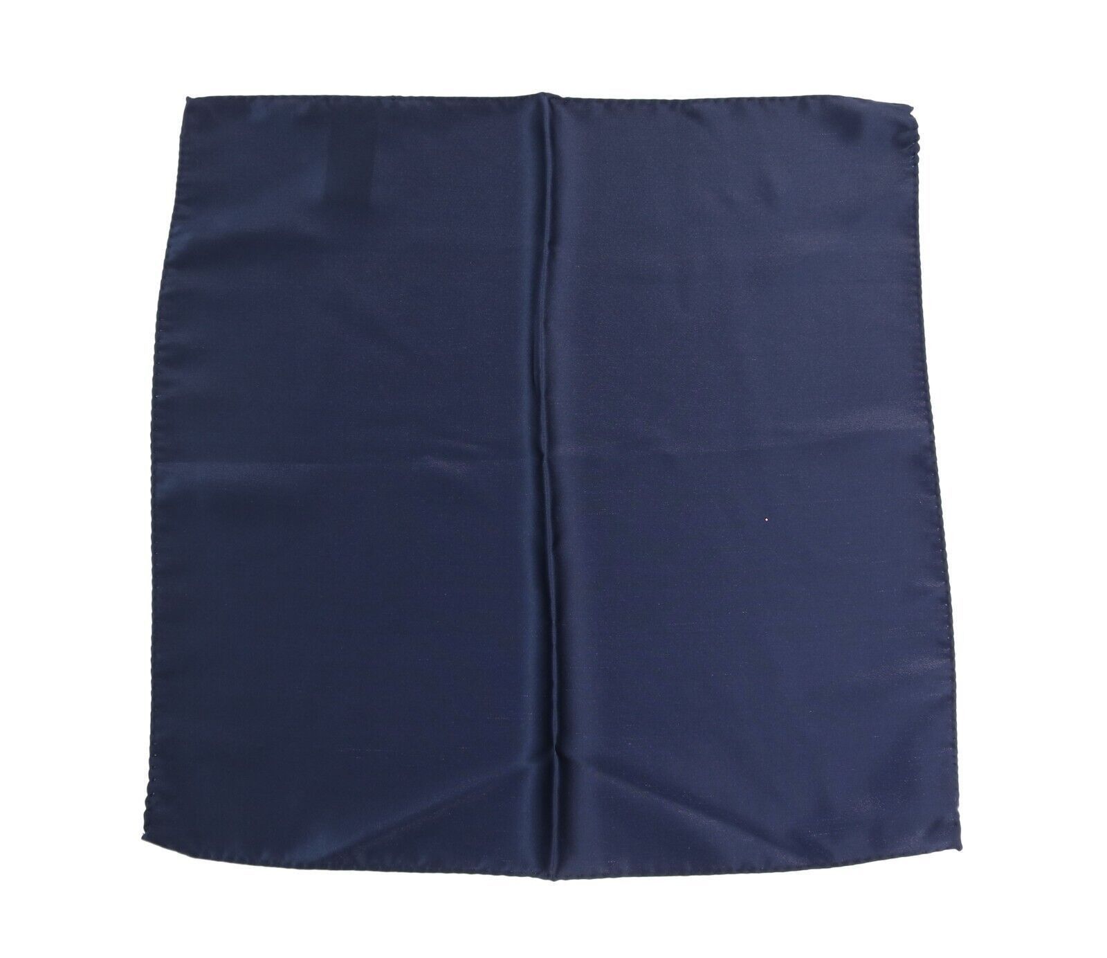 Dolce & Gabbana Elegant Silk Pocket Square in Lustrous Men's Blue Size ONE SIZE - 1 Thumbnail