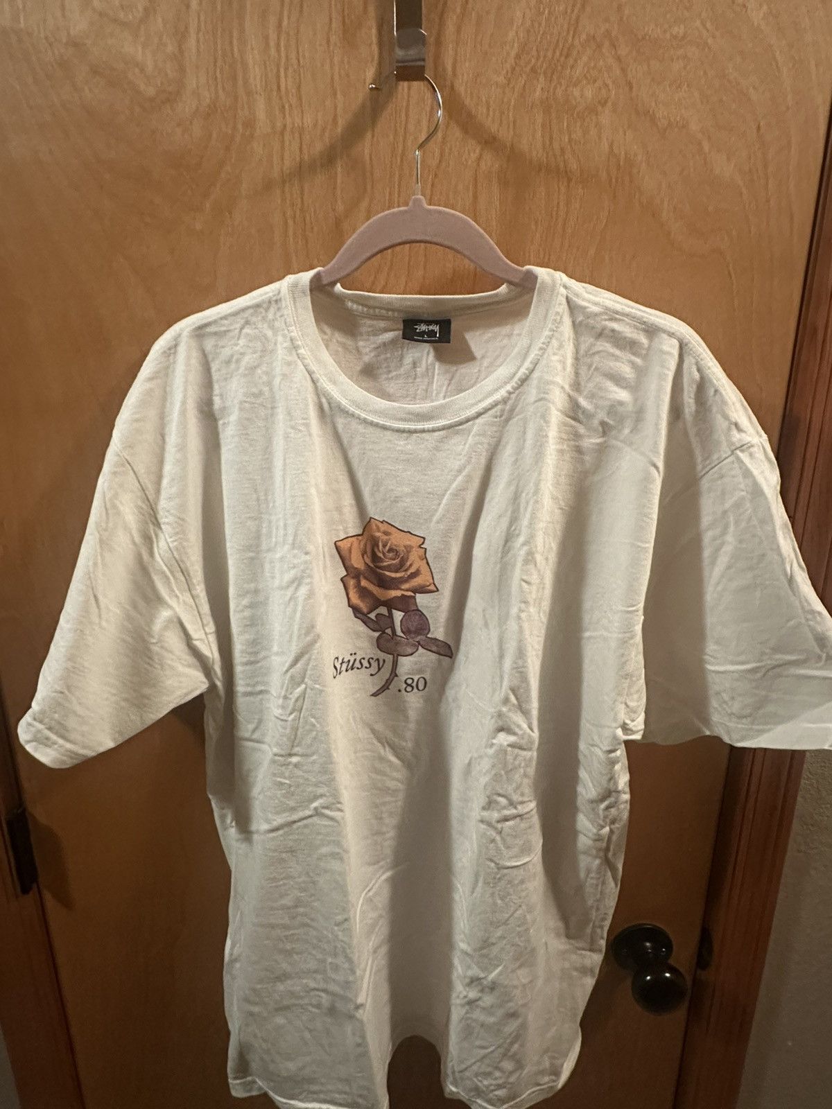 Stussy Stussy Rose t shirt Size US L / EU 52-54 / 3 - 1 Thumbnail