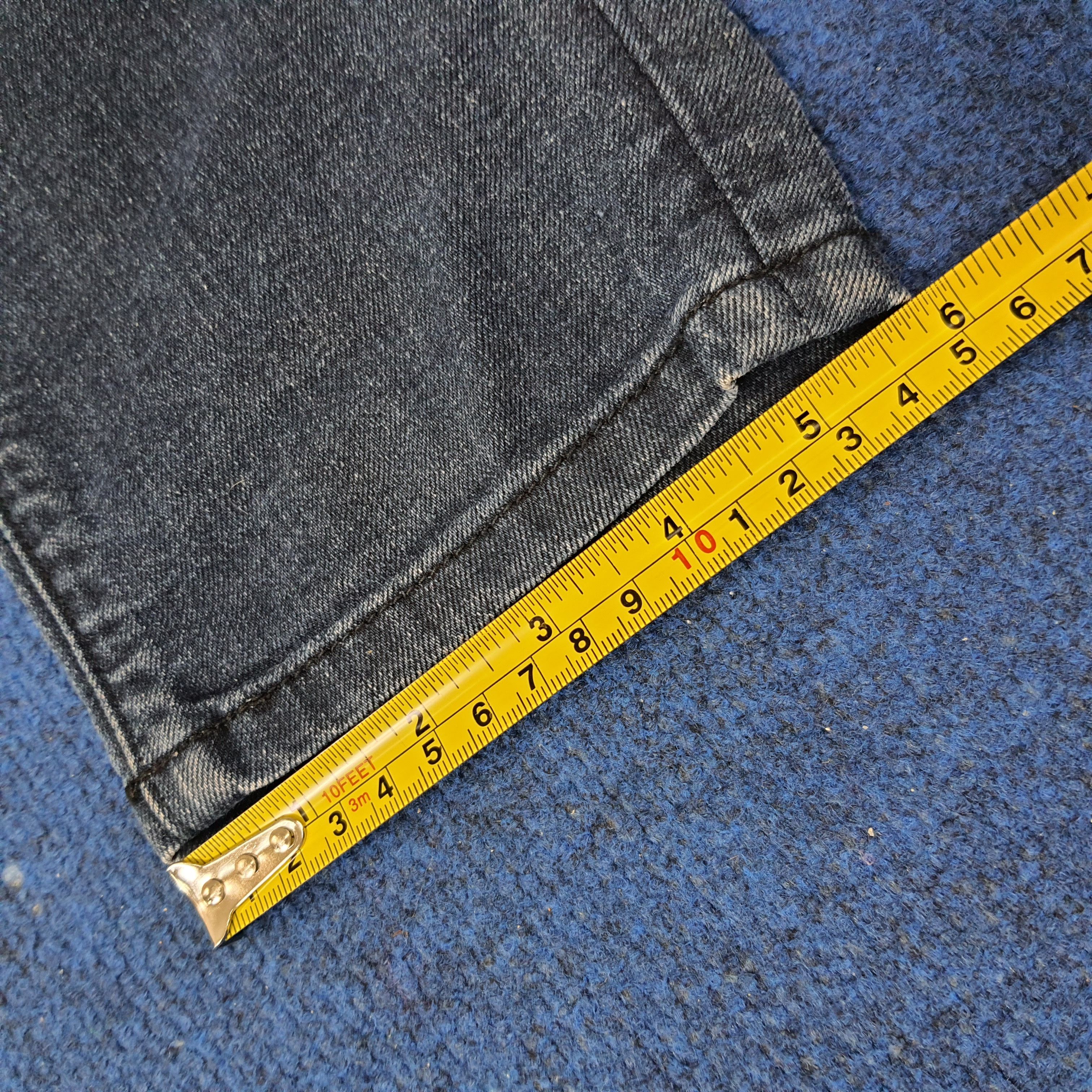 Designer × Ed Hardy × Vintage Vintage Ed Hardy Designer Custom Logo Jeans Size 30" / US 8 / IT 44 - 15 Thumbnail