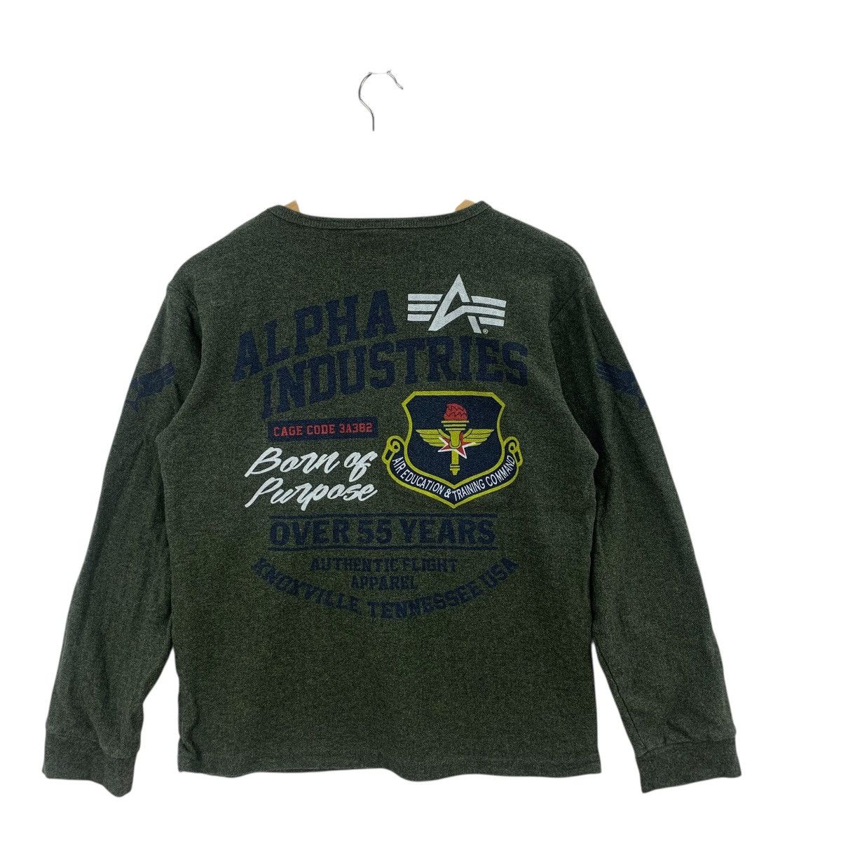 Alpha Industries ALPHA INDUSTRIES Pacific Air Forces 55th Anniversary Tee Size US M / EU 48-50 / 2 - 7 Thumbnail
