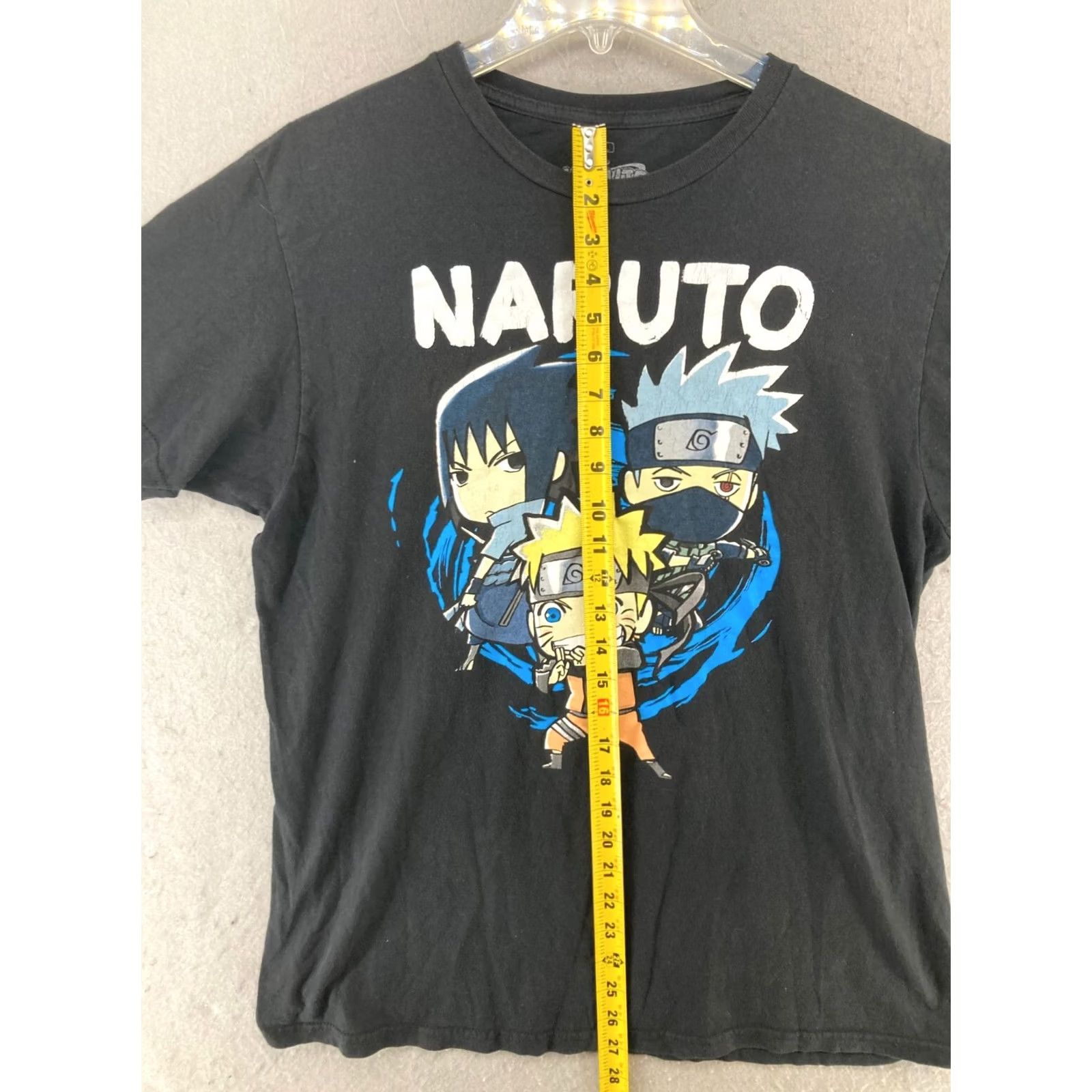Ripple Junction Ripple Junction Naruto Shippuden Mens TShirt L Black Anime Graphic Print Crew Neck Short Sleeve Casual Shirt Size US L / EU 52-54 / 3 - 3 Thumbnail