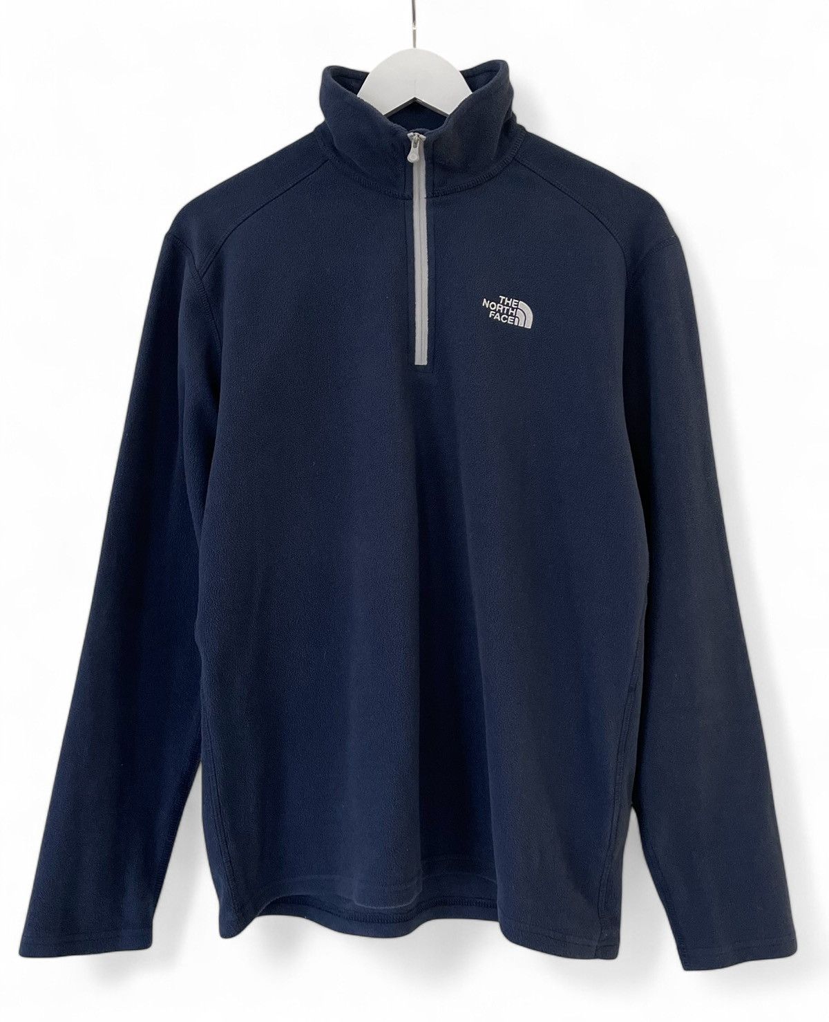 The North Face × Vintage The North Face Logo Fleece Jacket Sweater Men's Size S Size US S / EU 44-46 / 1 - 1 Thumbnail