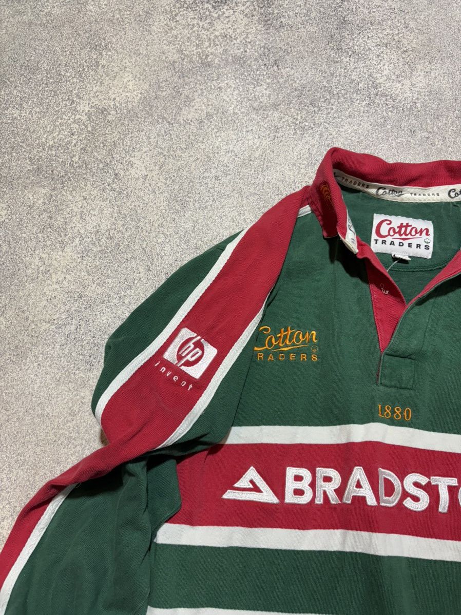 Cotton Traders LEICESTER TIGERS RUGBY JERSEY Cotton Traders Long Sleeve Size US S / EU 44-46 / 1 - 5 Thumbnail