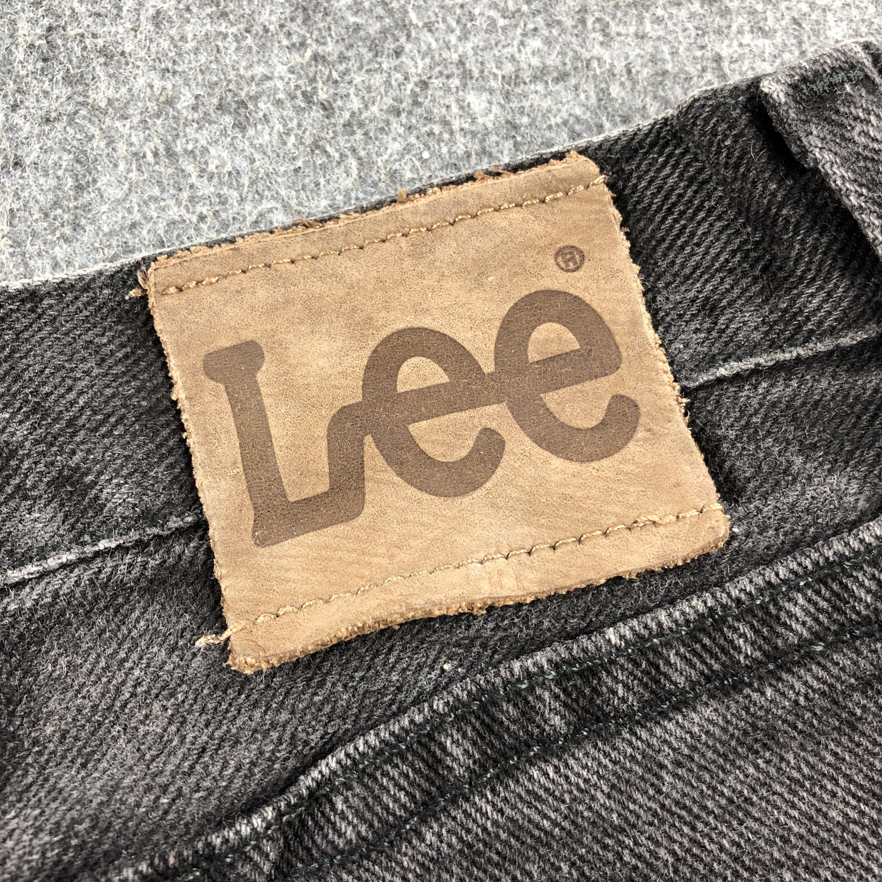 Lee Vintage Faded Black Lee Jeans-J2549 Size US 37 - 5 Thumbnail